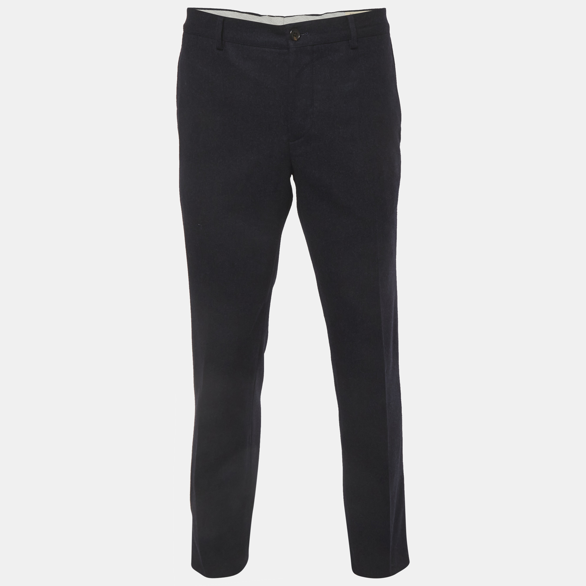 

Brunello Cucinelli Blue Wool Trousers XL