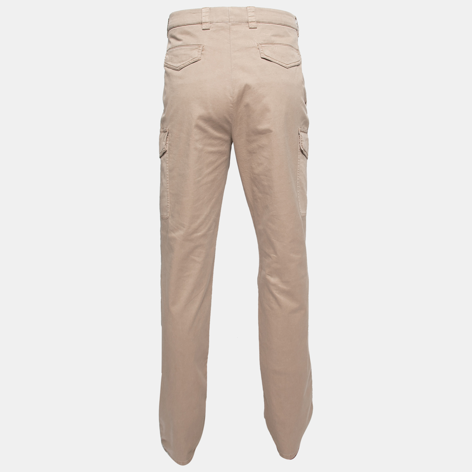 

Brunello Cucinelli Beige Cotton Cargo Pants