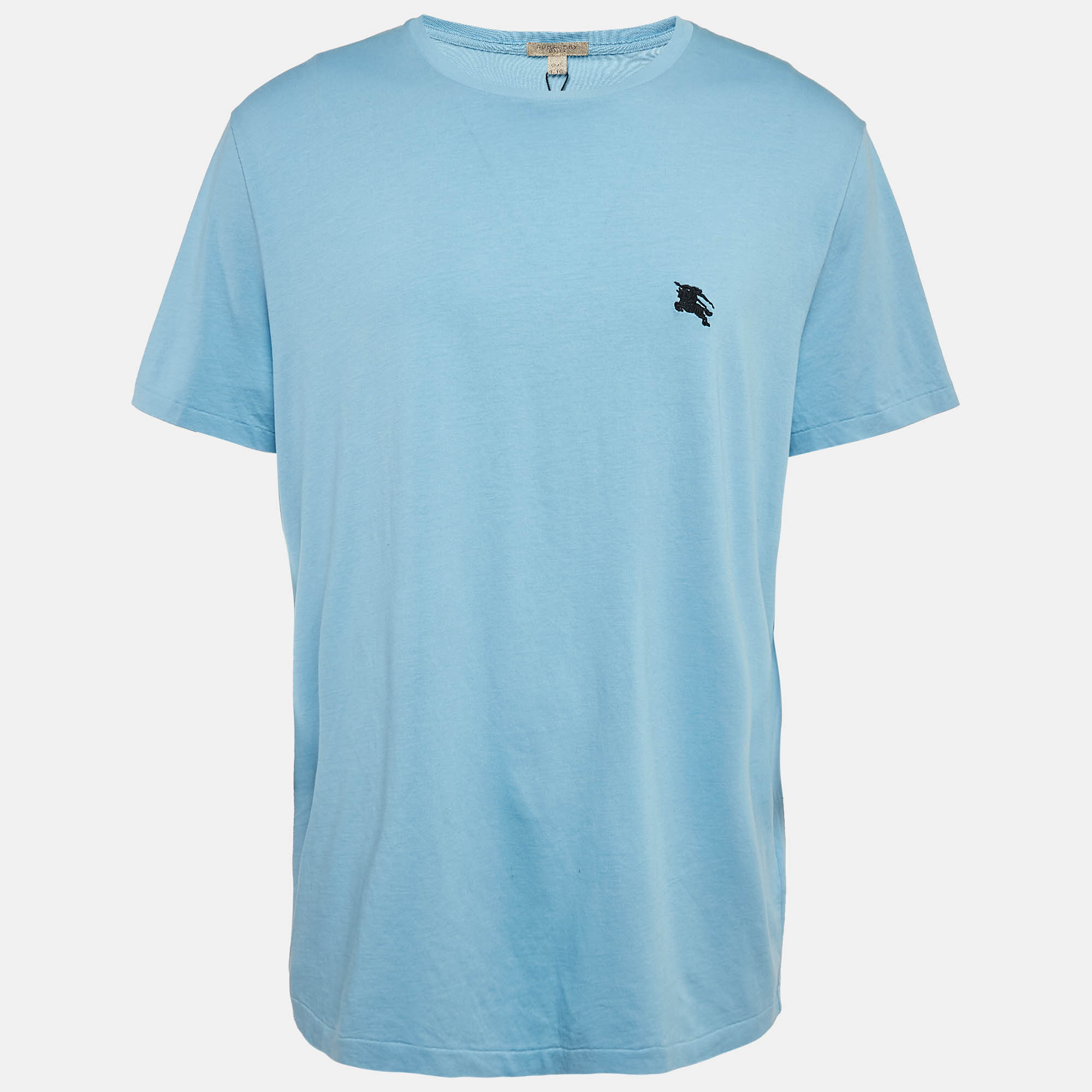 

Burberry Brit Powder Blue Cotton Crew Neck T-Shirt XXXL