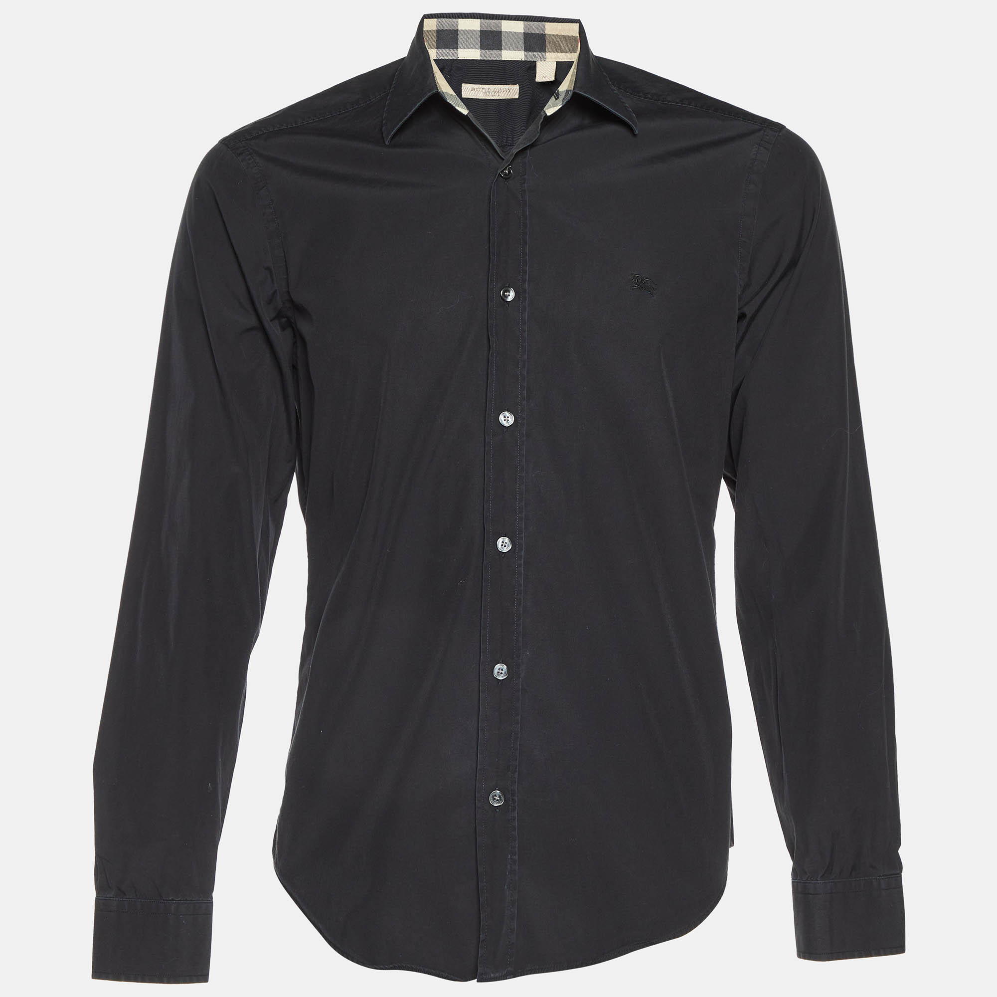 

Burberry Brit Black Cotton Long Sleeve Shirt M