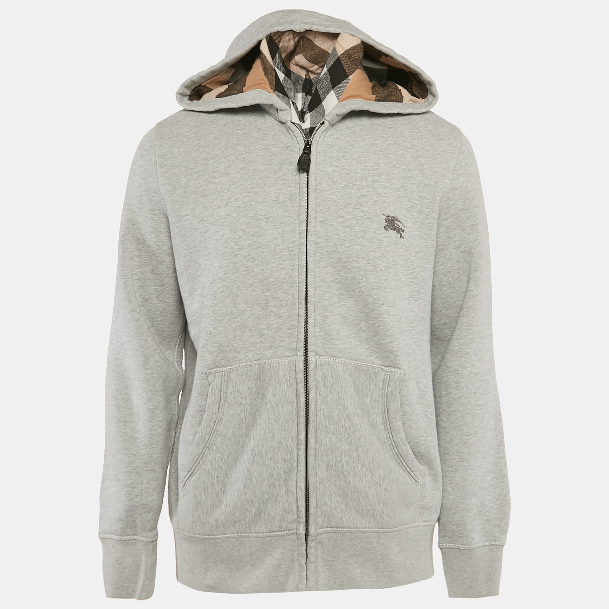 

Burberry Brit Grey Cotton Zip-Up Hoodie XL