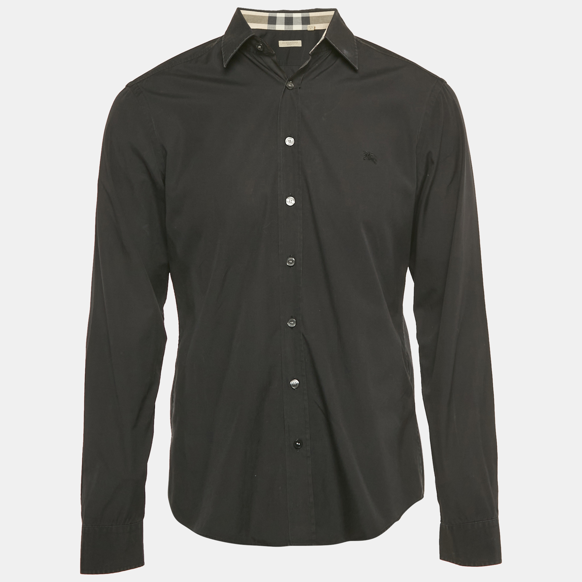 

Burberry Brit Black Cotton Long Sleeve Shirt M