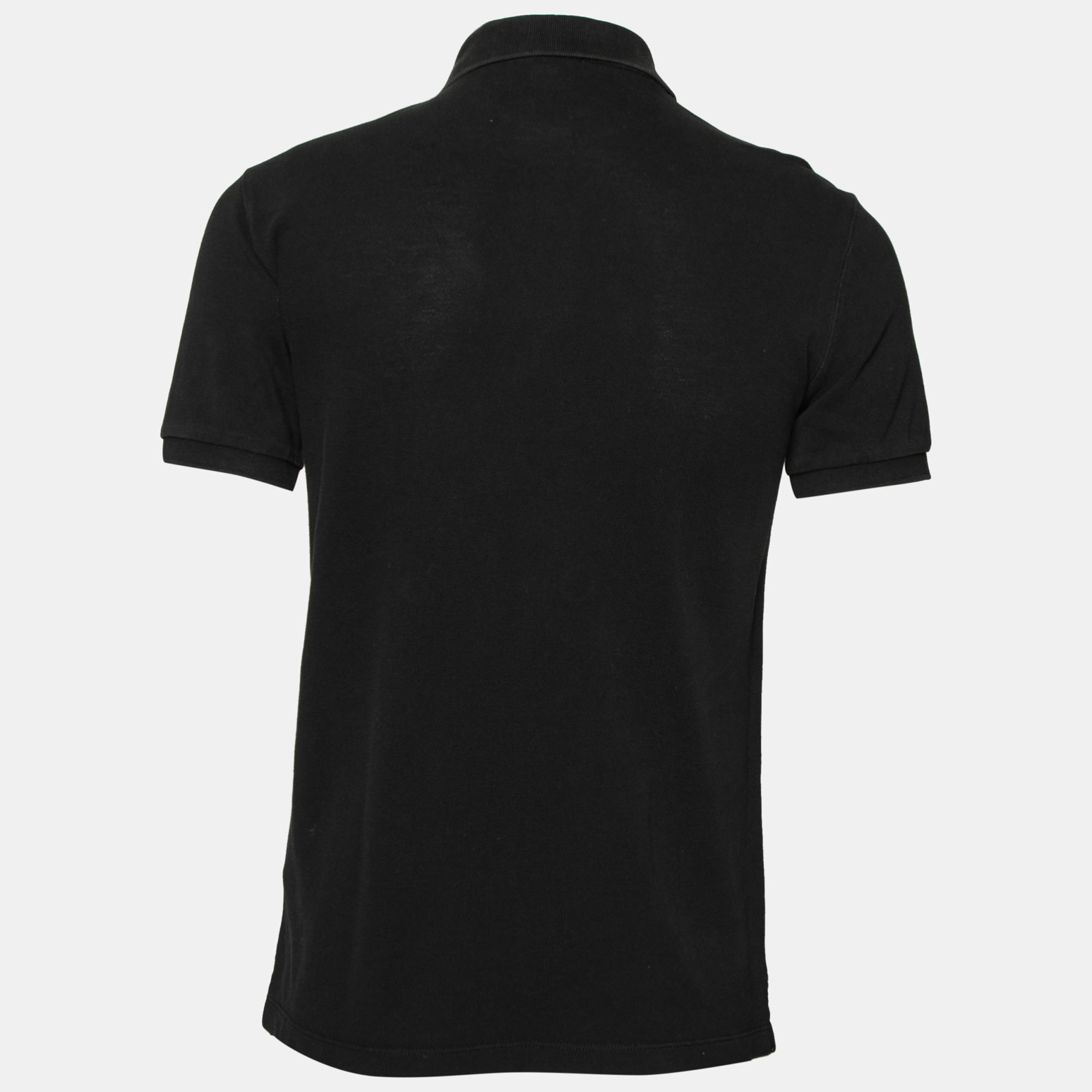 

Burberry Brit Black Cotton Pique Short Sleeve Polo T-Shirt