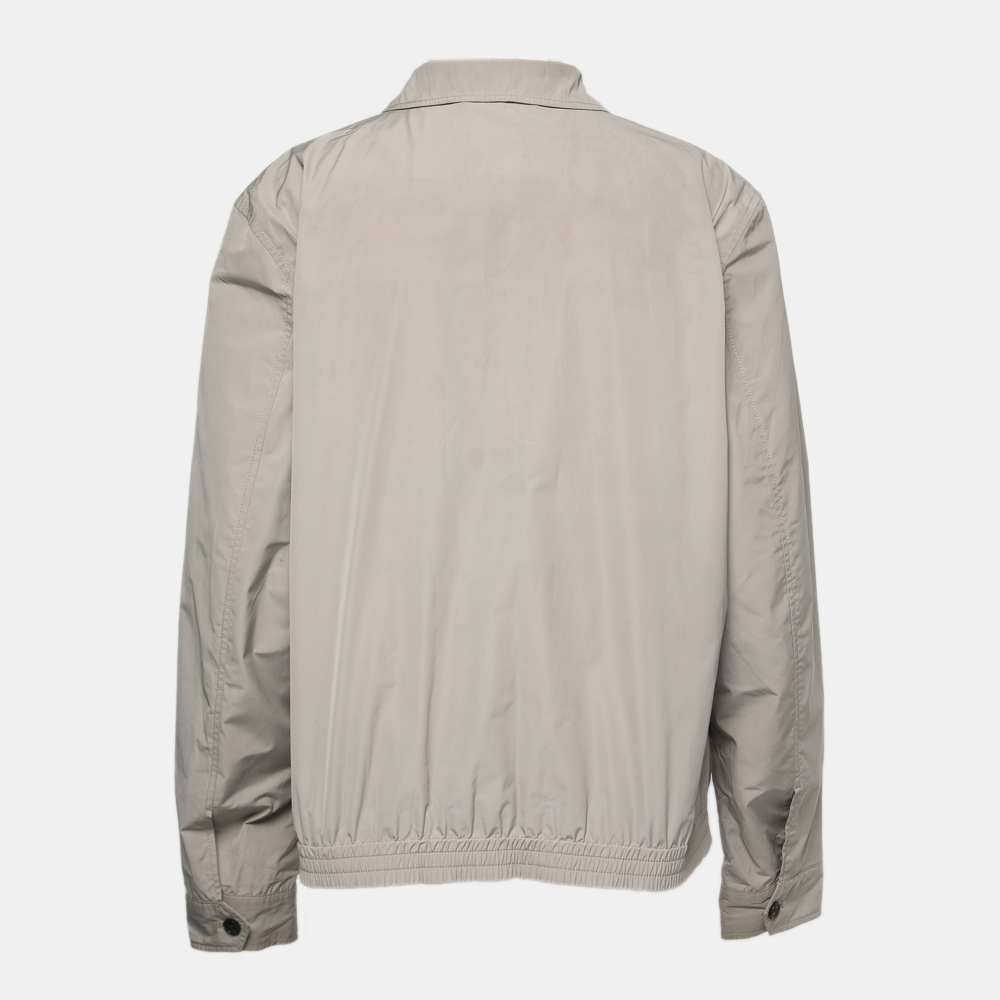 

Burberry Brit Beige Synthetic Zip Front Jacket