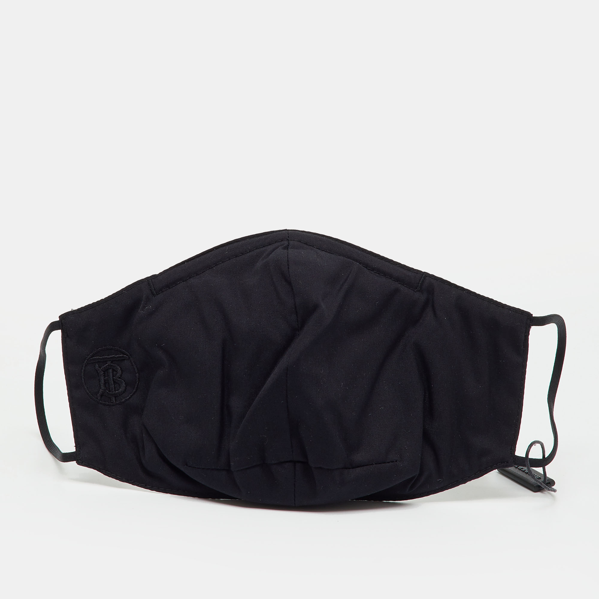

Burberry Black Cotton Face Mask