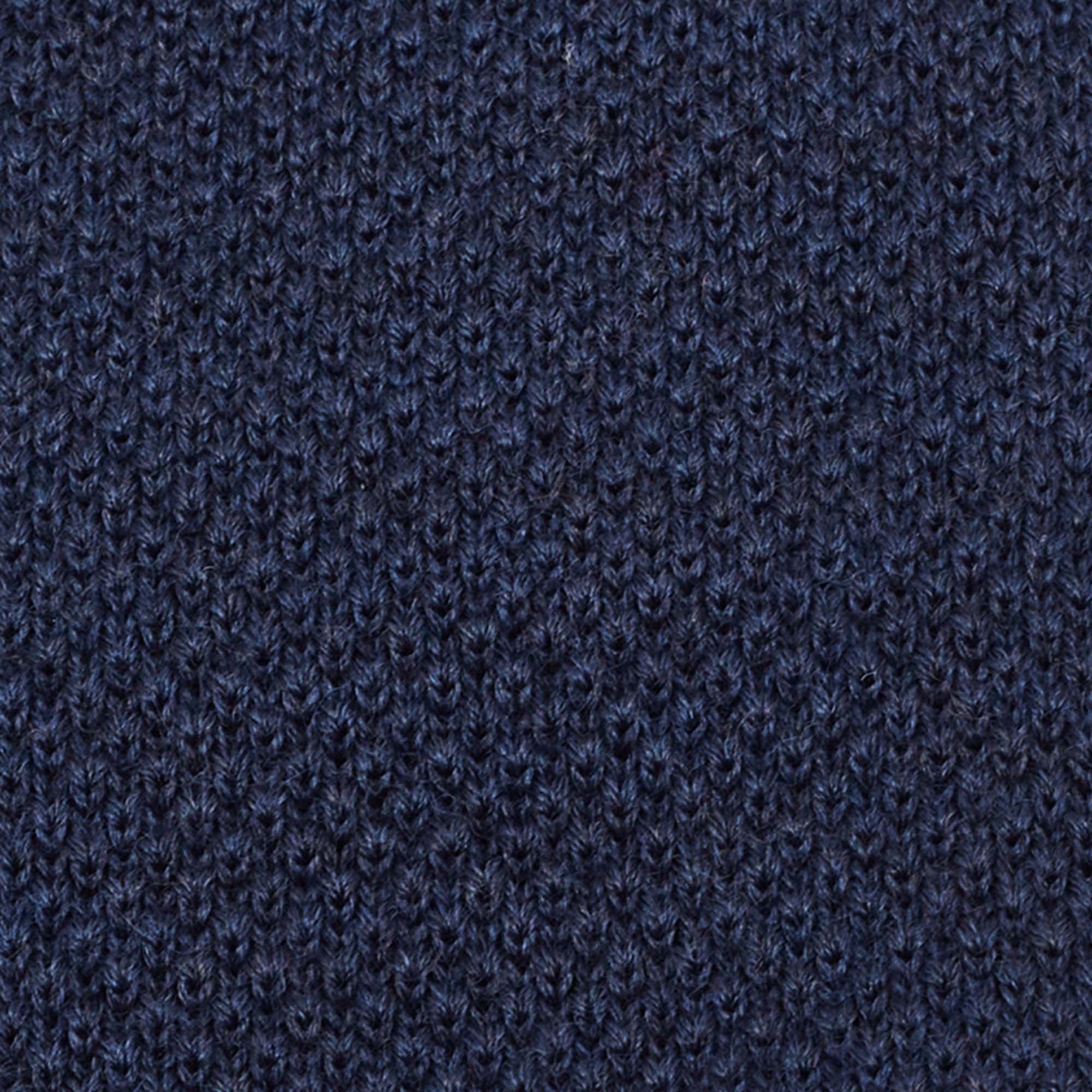 

Burberry Navy Blue Kennet Wool Knit Slim Tie