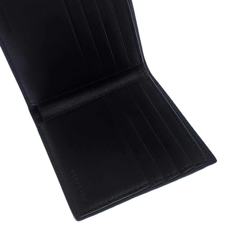 

Burberry Black Leather Bifold Wallet