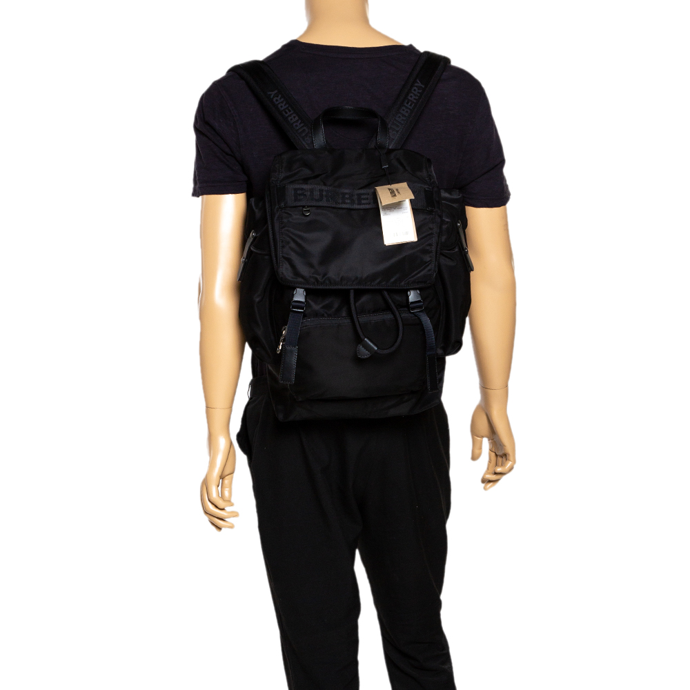 

Burberry Black Nylon Ranger Backpack