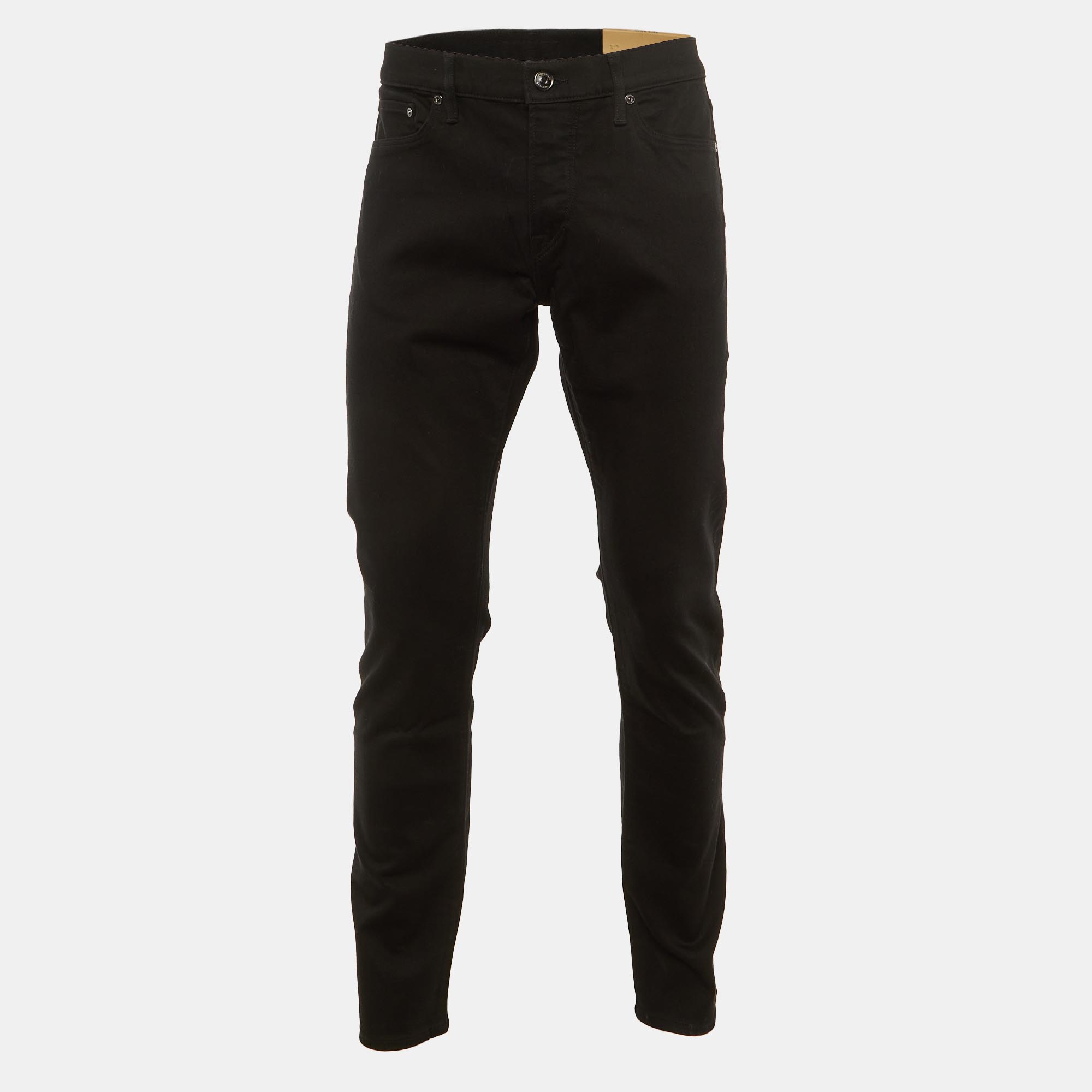 

Burberry Black Denim Straight Fit Jeans L Waist 34"