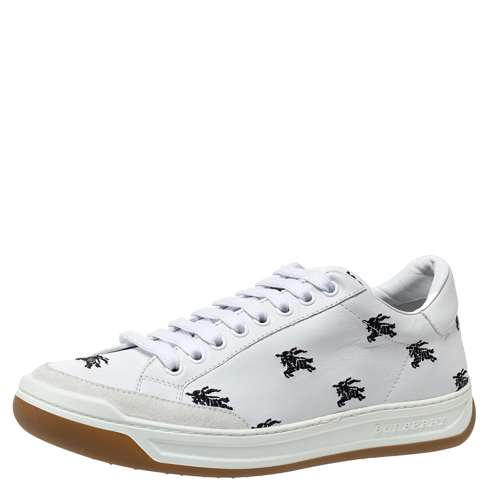 burberry white sneakers
