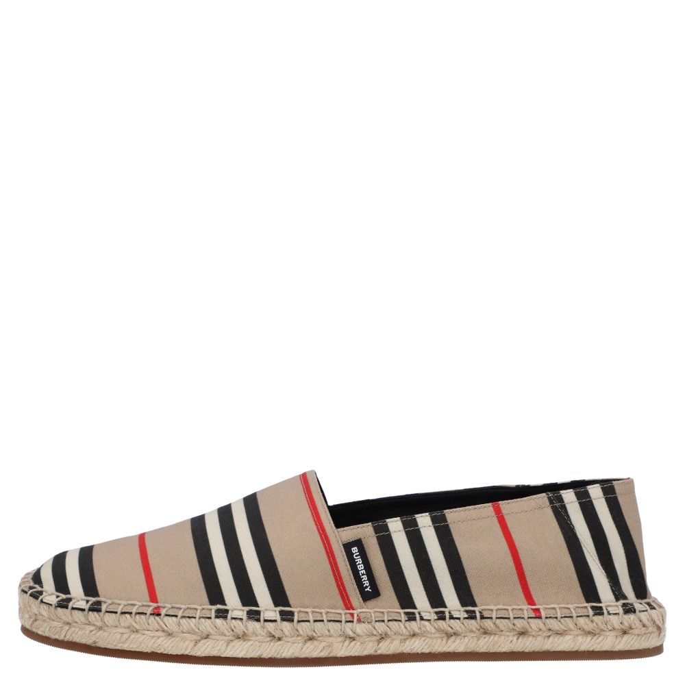 

Burberry Multicolor Check Canvas Espadrilles Size EU