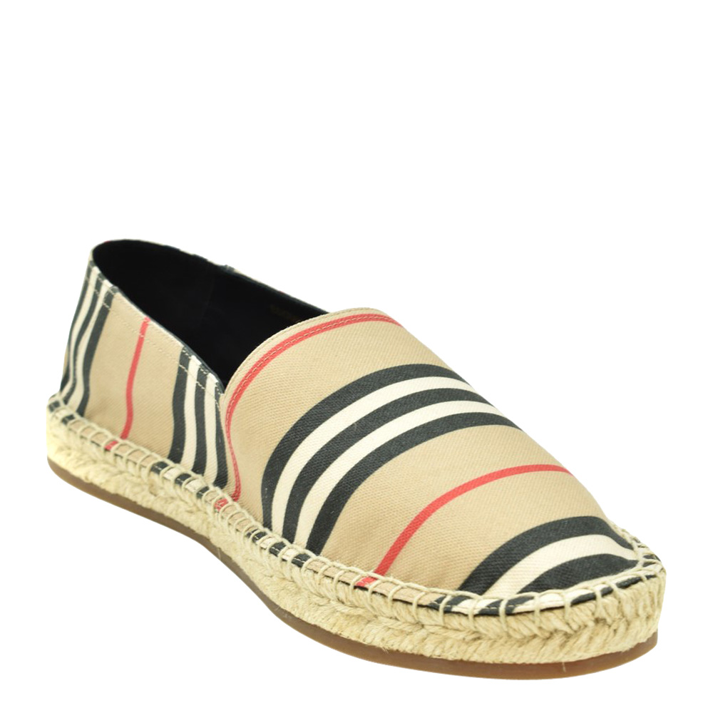 

Burberry Beige Check Espadrilles Size EU