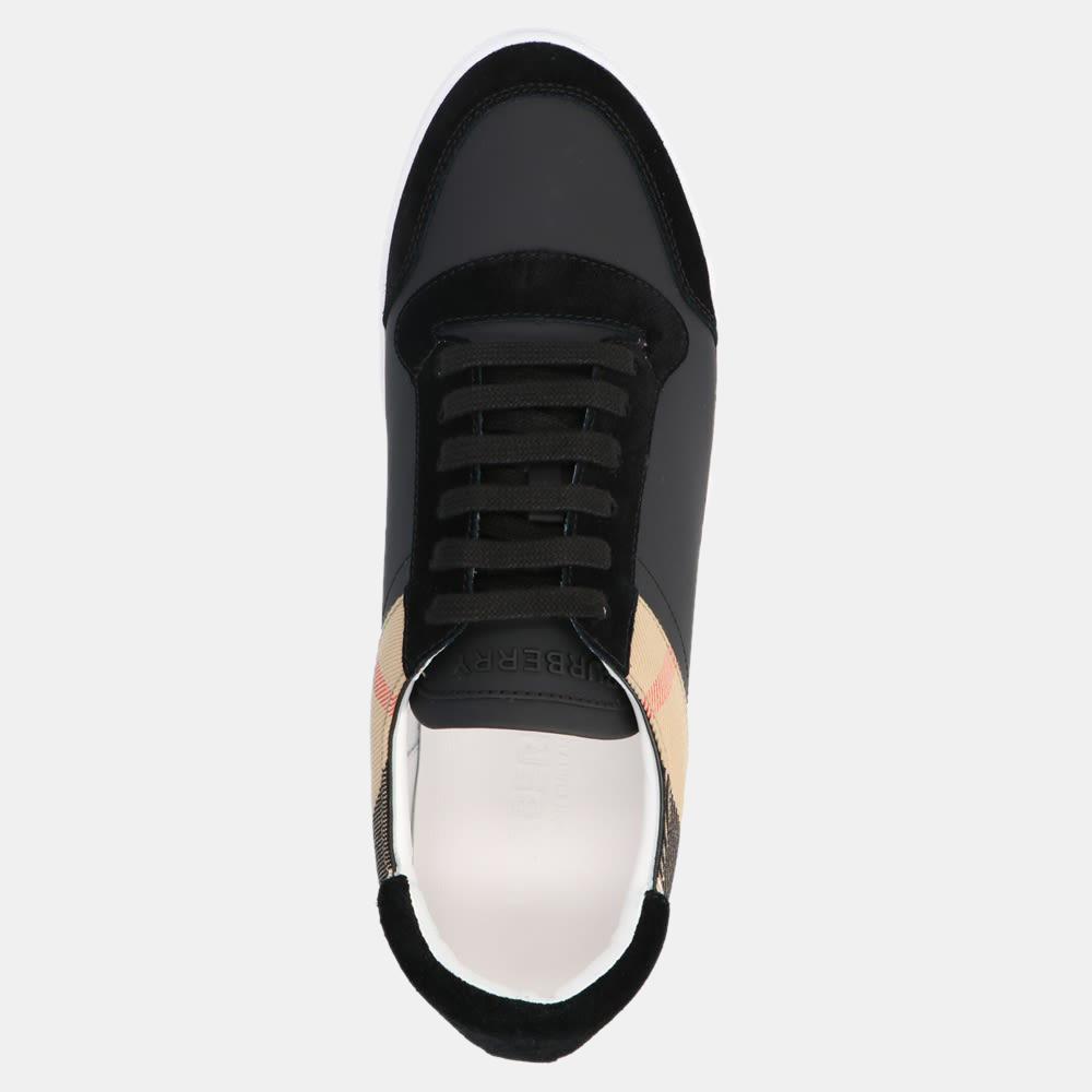 

Burberry Black/Beige Check Canvas Sneaker Size EU