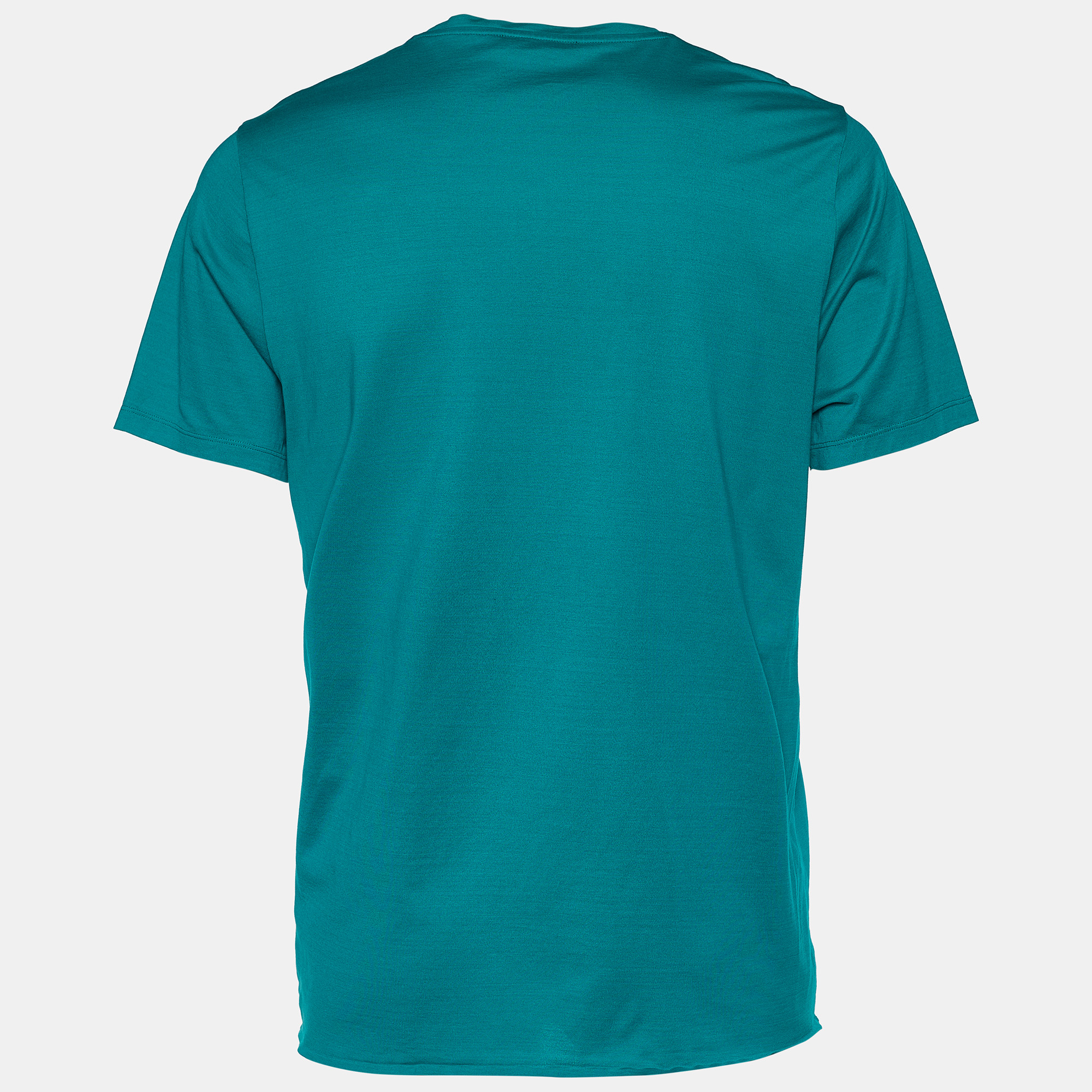 

Burberry Sport Green Jersey Logo Print T-Shirt