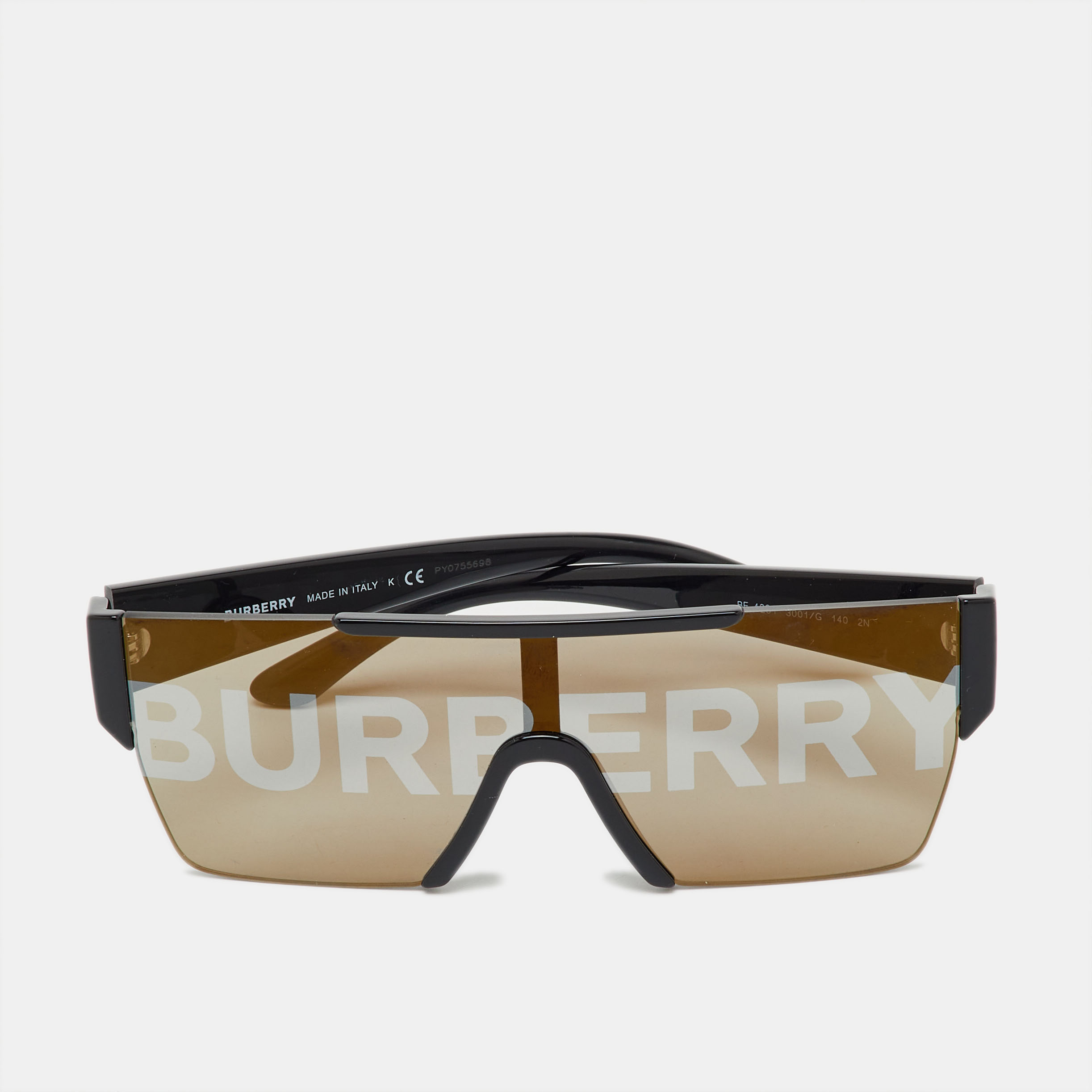 

Burberry Black/Grey BE4291 Logo Rectangle Sunglasses