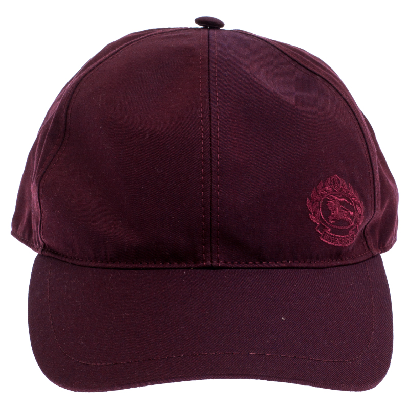 

Burberry Burgundy Fabric Boysenberry Cap