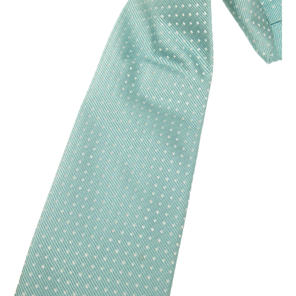 

Burberry Pale Blue Jacquard Silk Tie