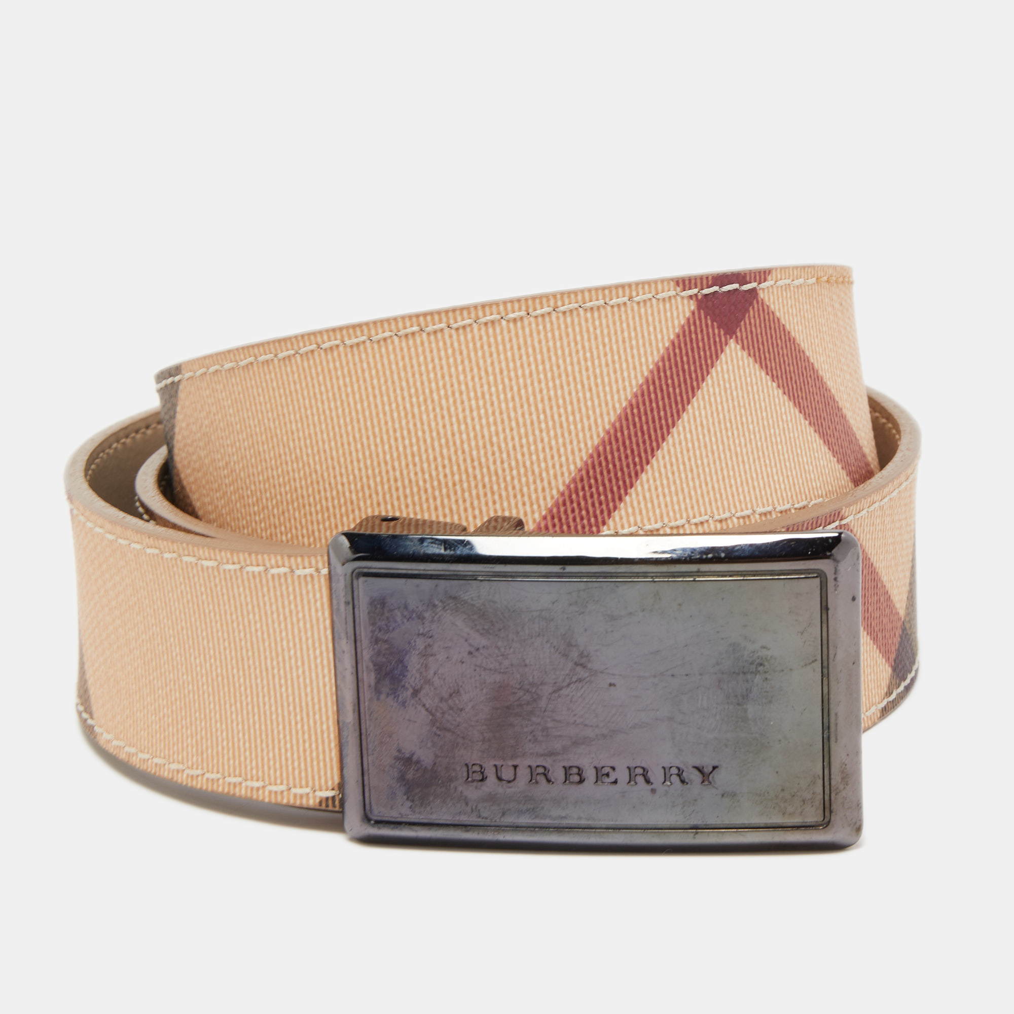 Burberry Haymarket Belt