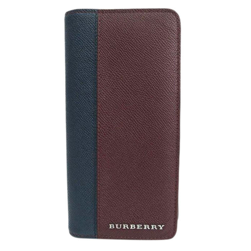 Burberry Bicolor Leather Continental Wallet Burberry TLC