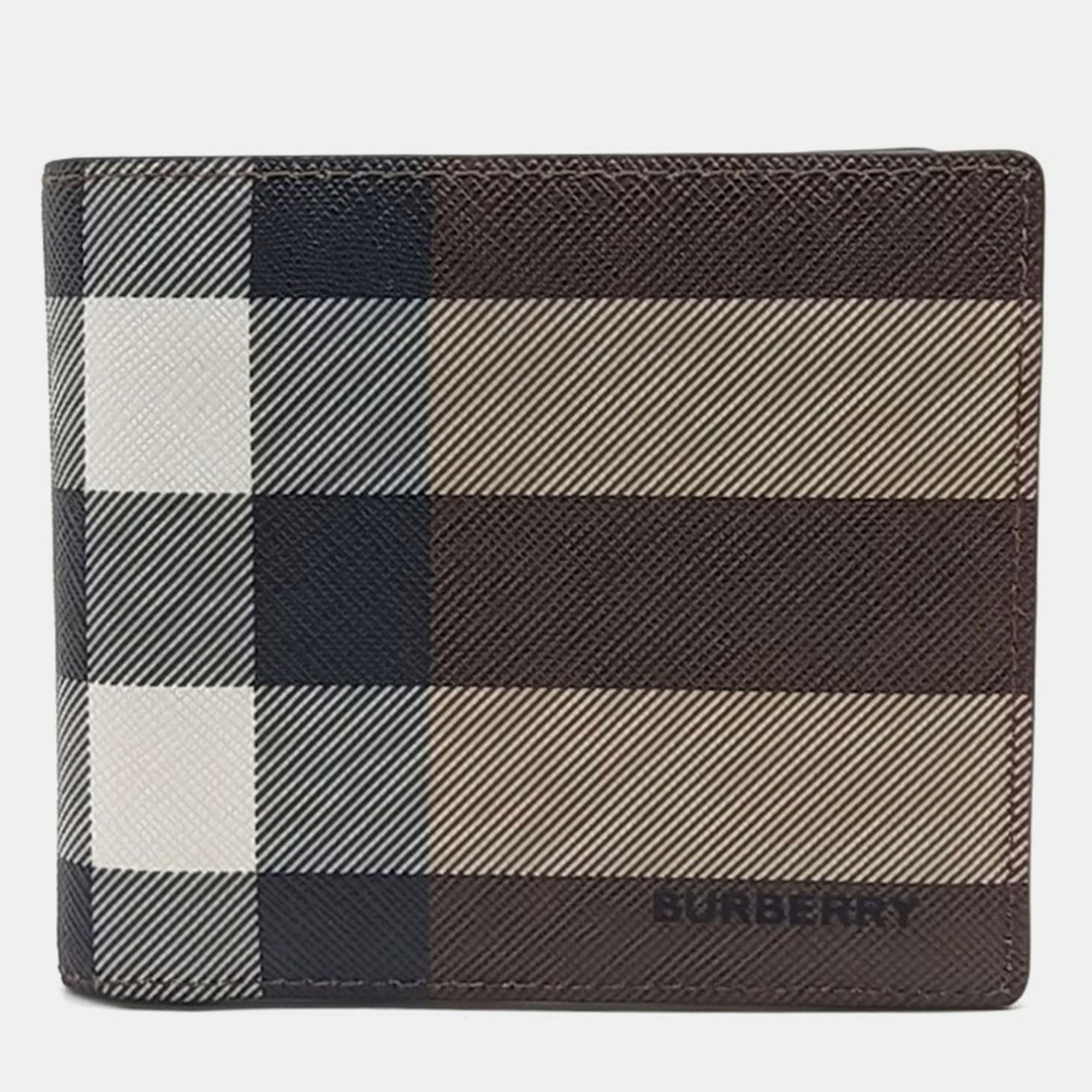 

Burberry Multicolor Canvas BI-fold wallet