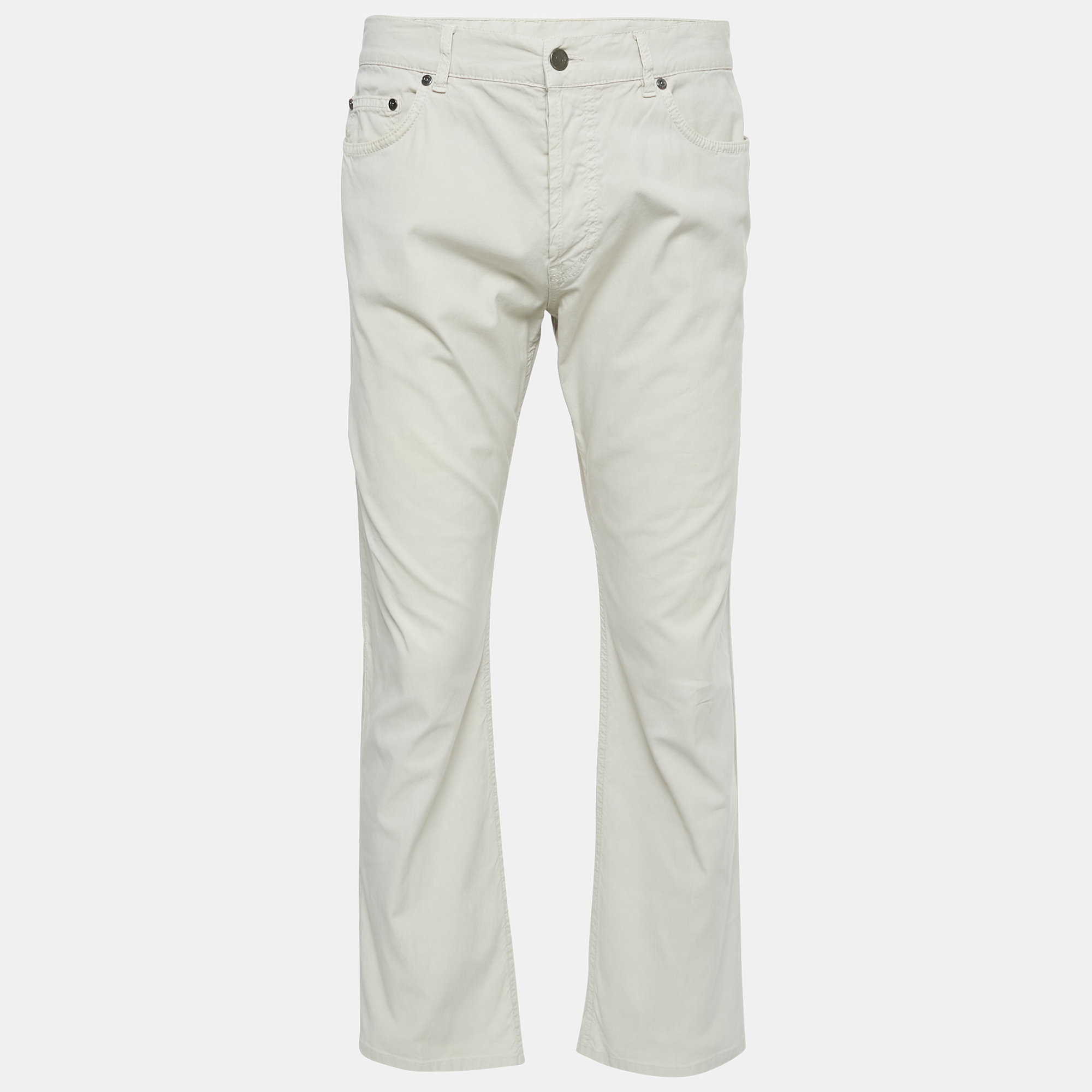 

Burberry Beige Cotton Chino Trousers XXL