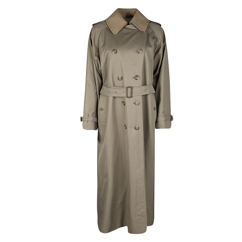 vintage long trench coat