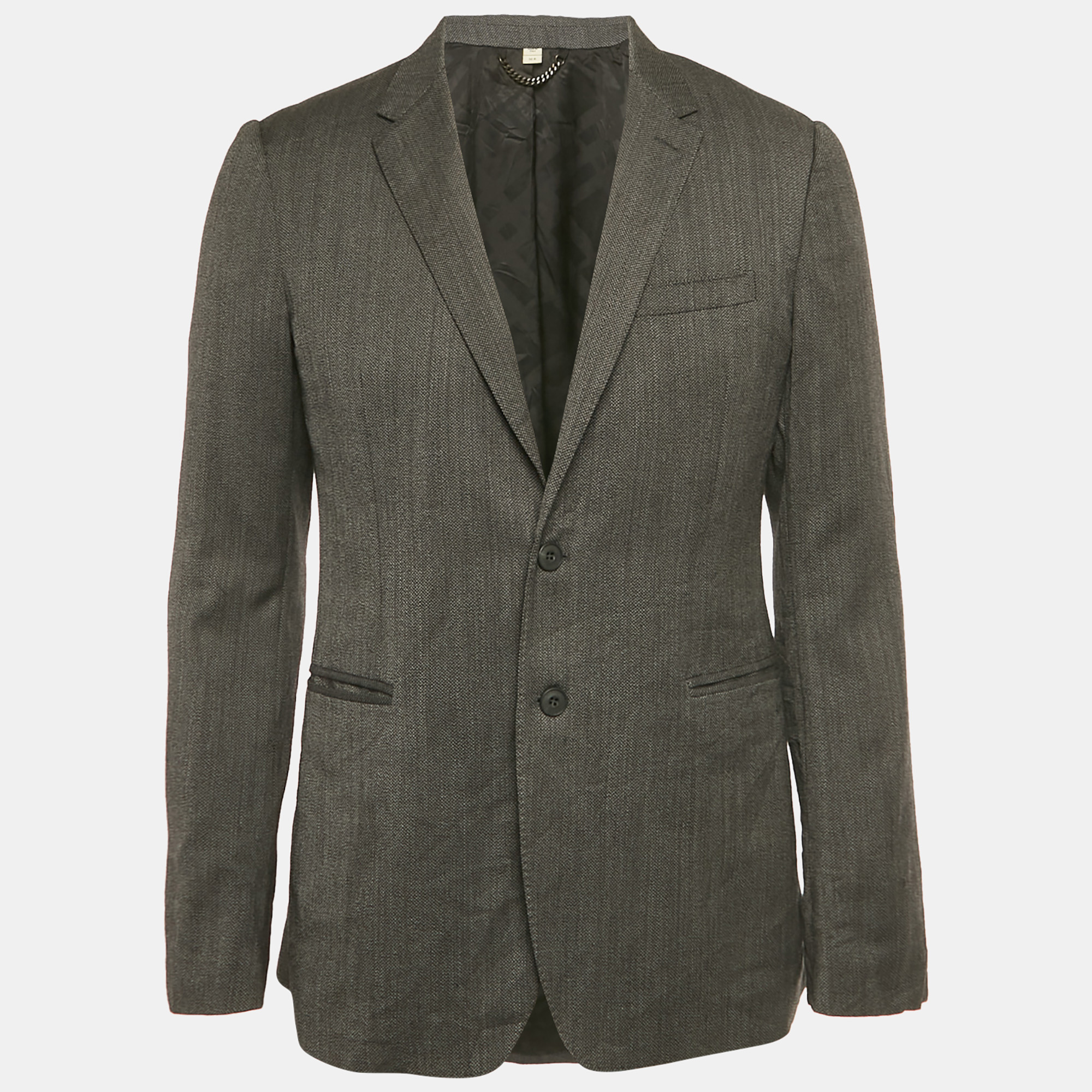 

Burberry Black Wool Blazer L