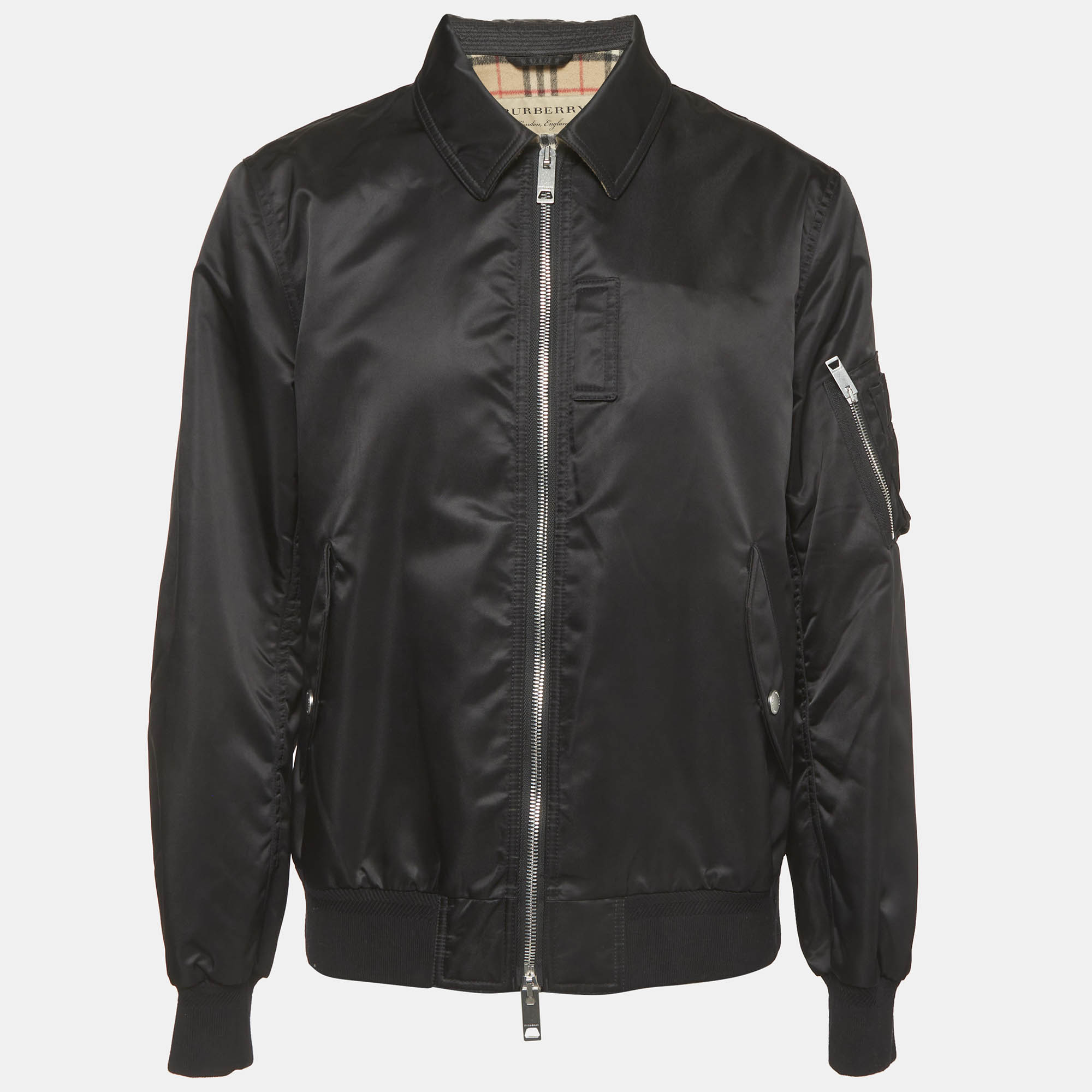 

Burberry Black Nylon Blouson XXXL