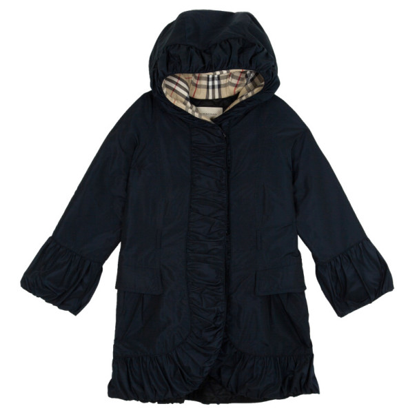 Pre Owned Burberry Puff Sleeve Parka Jacket XS