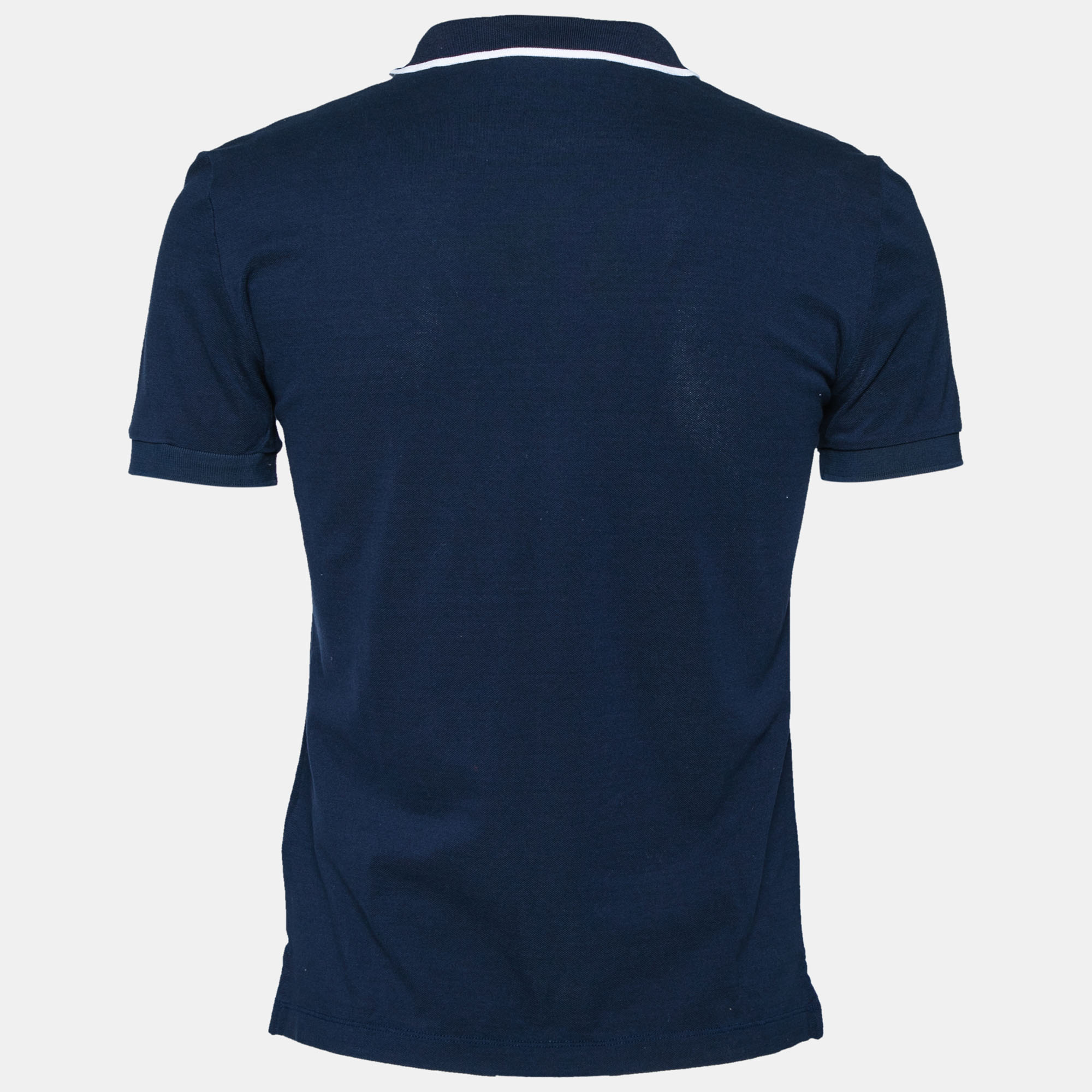 

Burberry Navy Blue Short Sleeve Polo T-Shirt