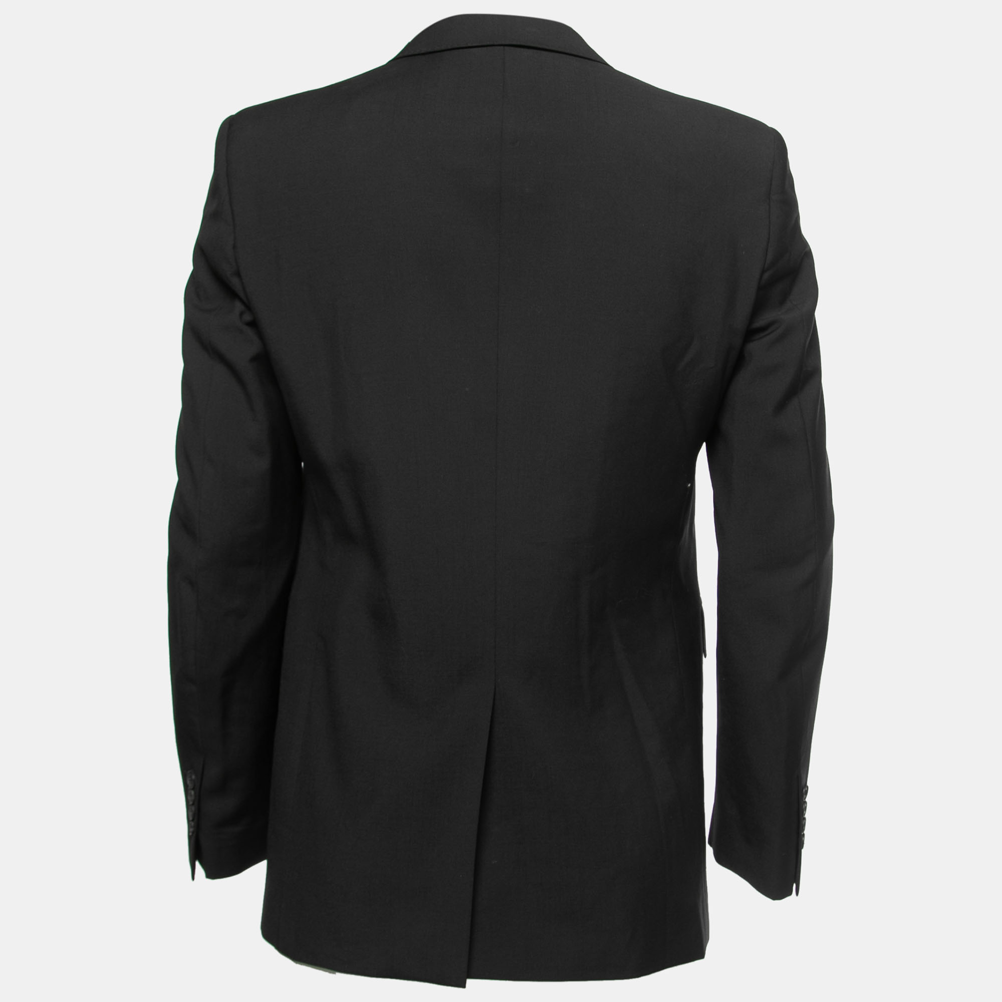 

Burberry Black Wool Single-Breasted Blazer