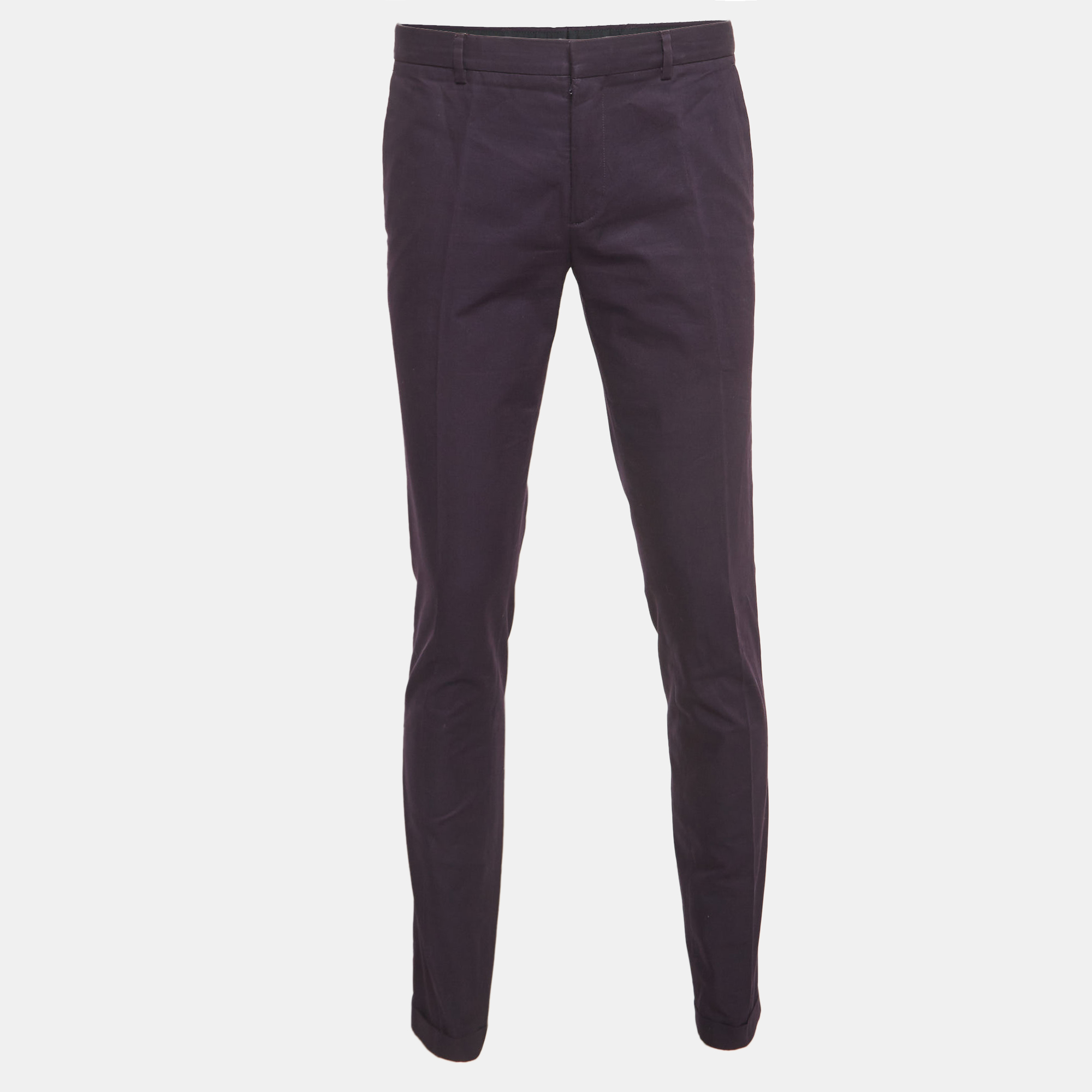 

Burberry Purple Cotton Formal Pants M