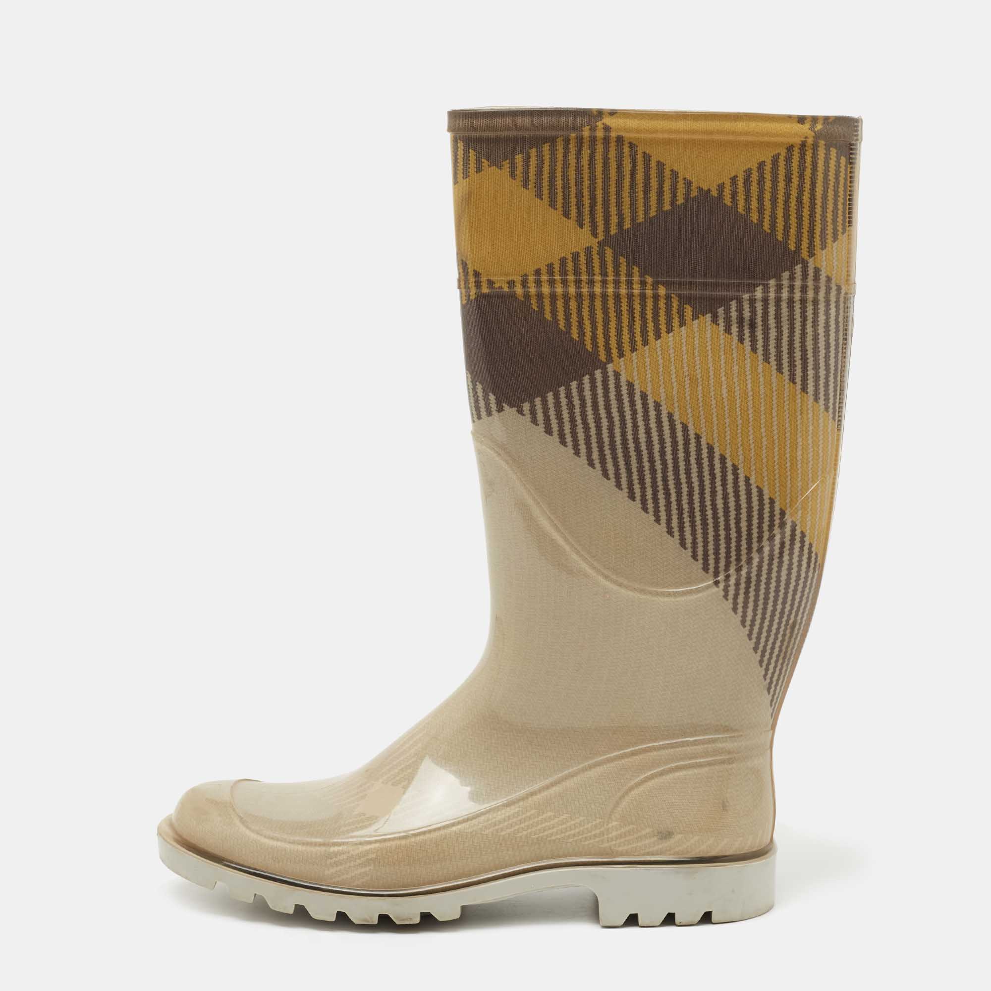 Burberry men's rain boots on sale