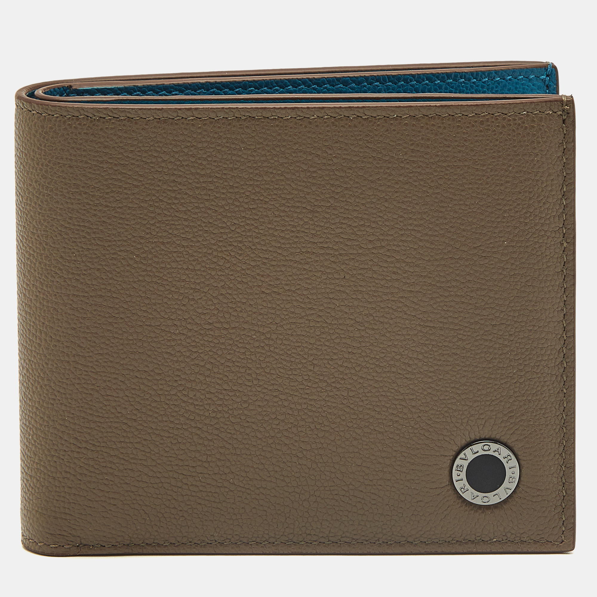 

Bvlgari Bvlgari Brown Leather Bifold Wallet