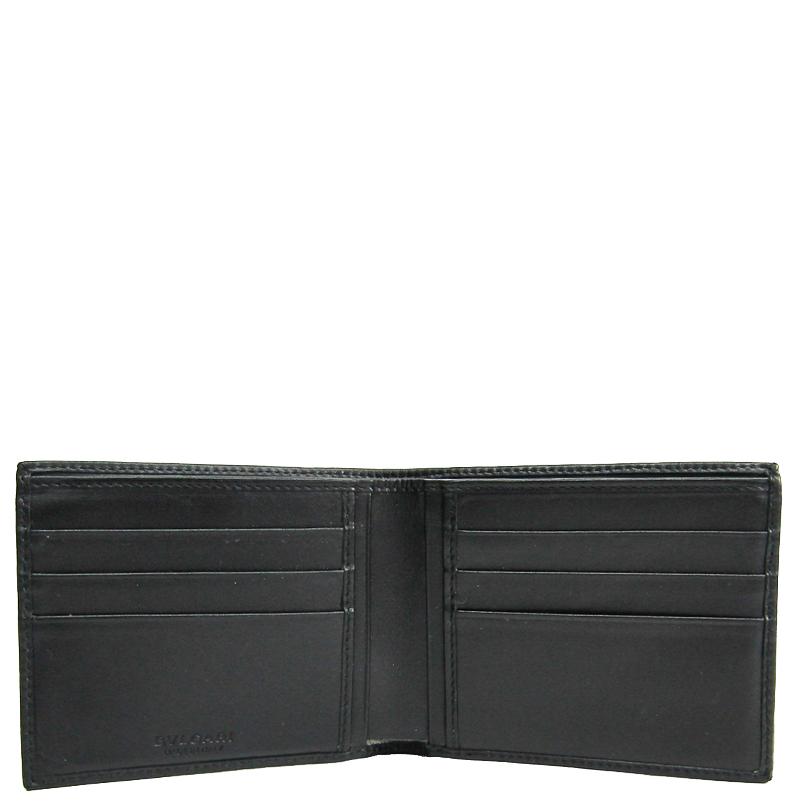 

Bvlgari Black PVC And Leather Weekend Wallet