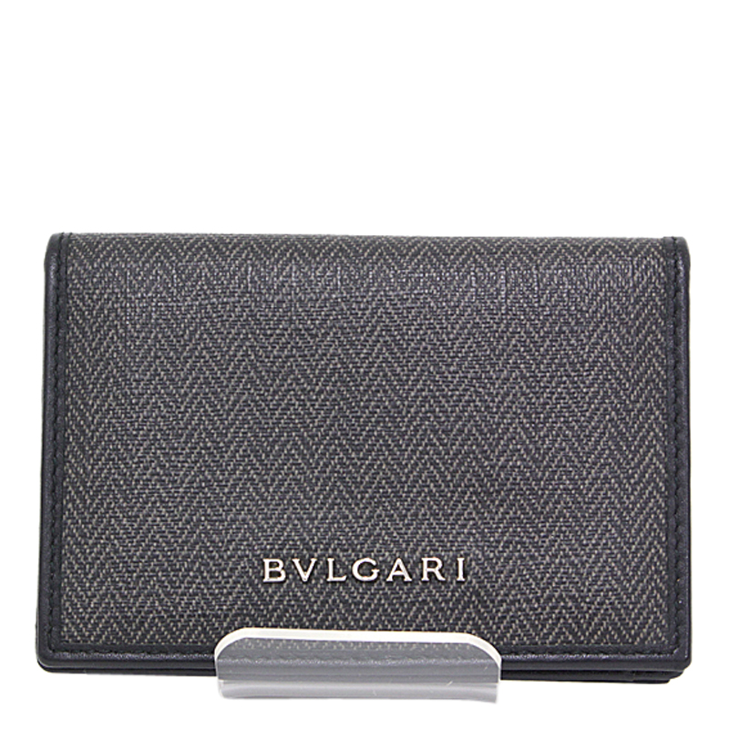bvlgari business card holder