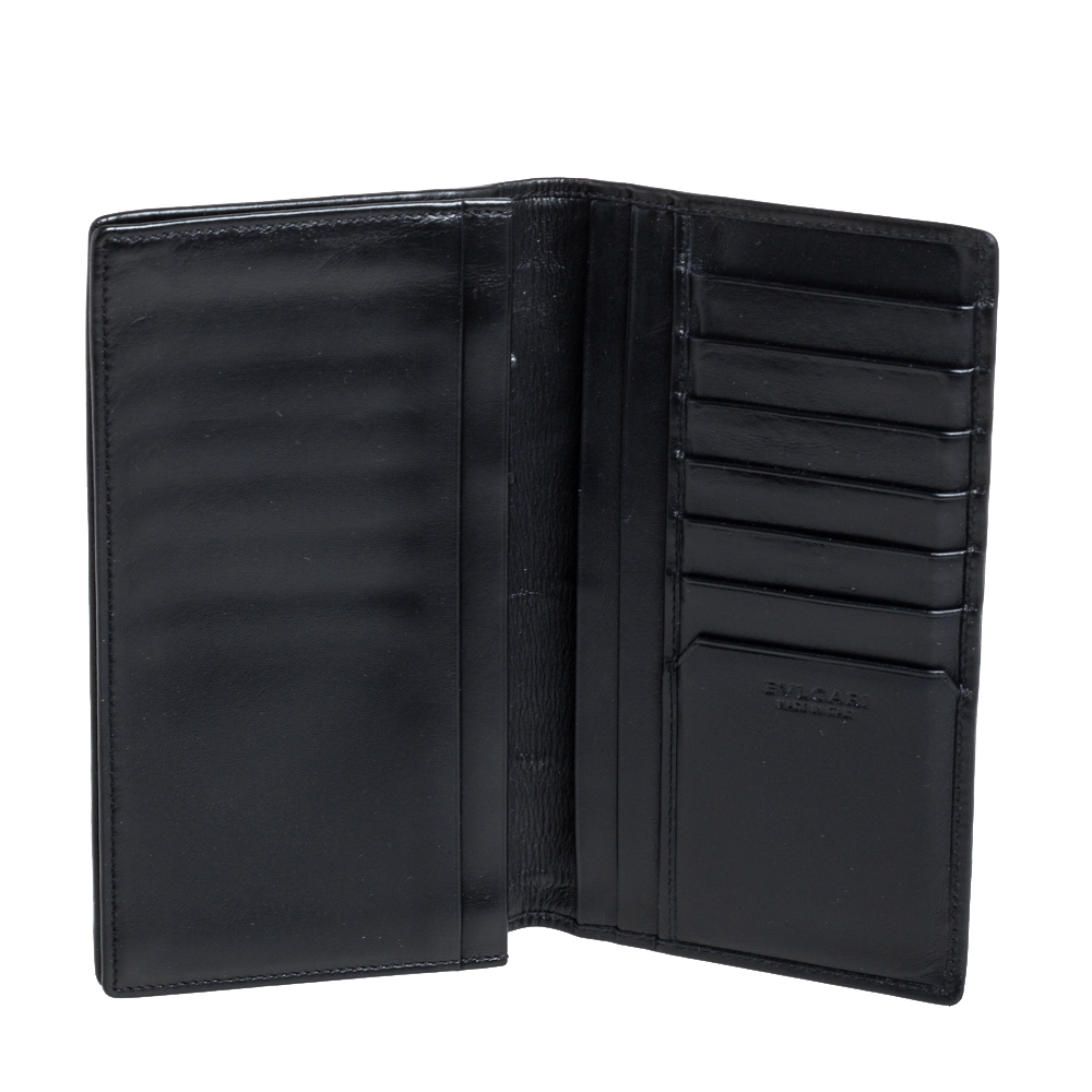 

Bvlgari Black Leather Card Holder