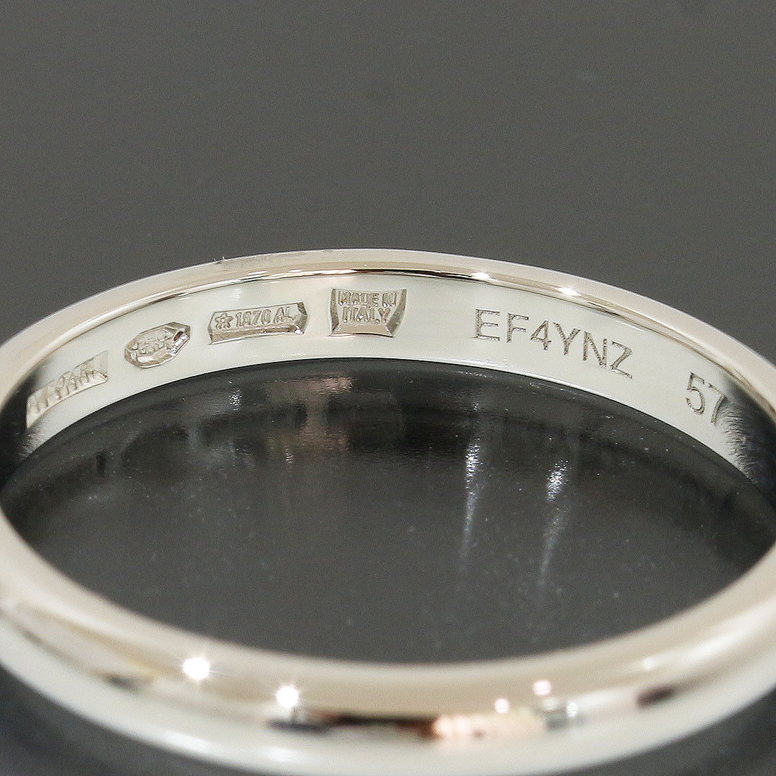 Bvlgari Fedi Platinum Wedding Band Ring Size 57 Bvlgari Tlc