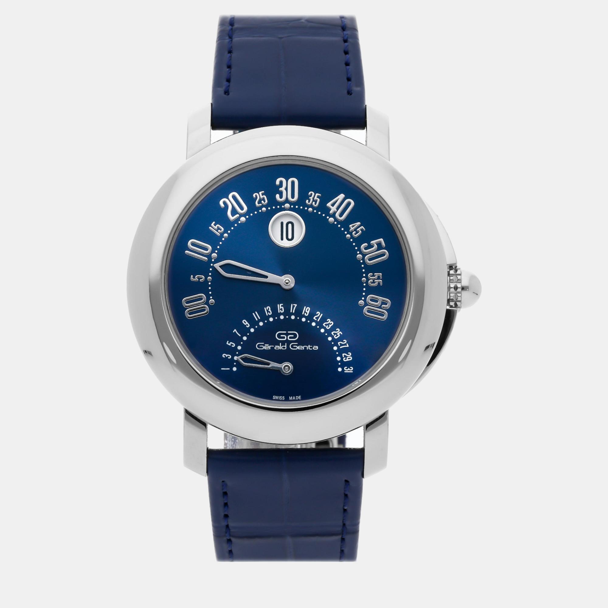 

Bvlgari Blue Platinum Gerald 103191 Automatic Men's Wristwatch 41 mm