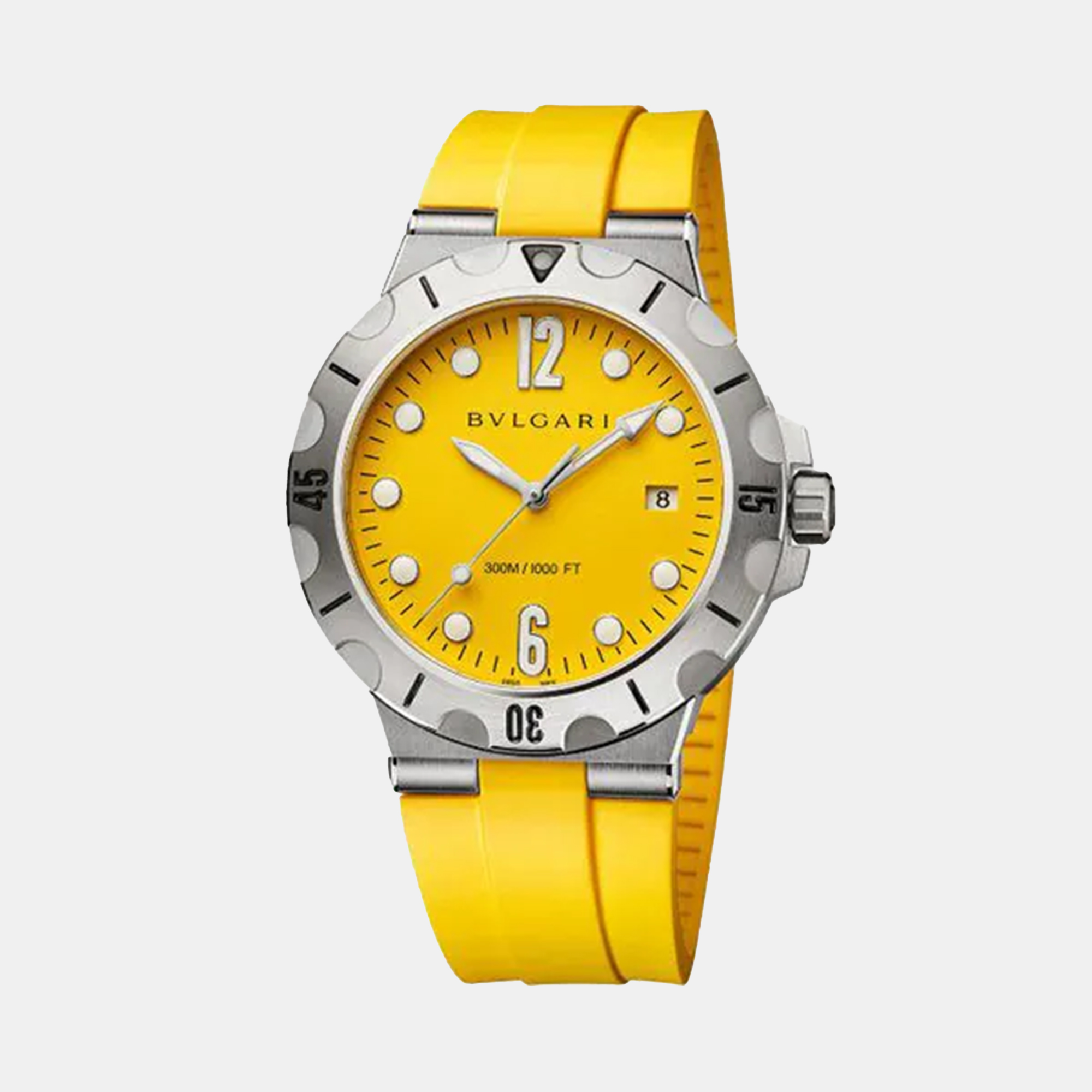 

Bvlgari Yellow Stainless Steel Diagono
