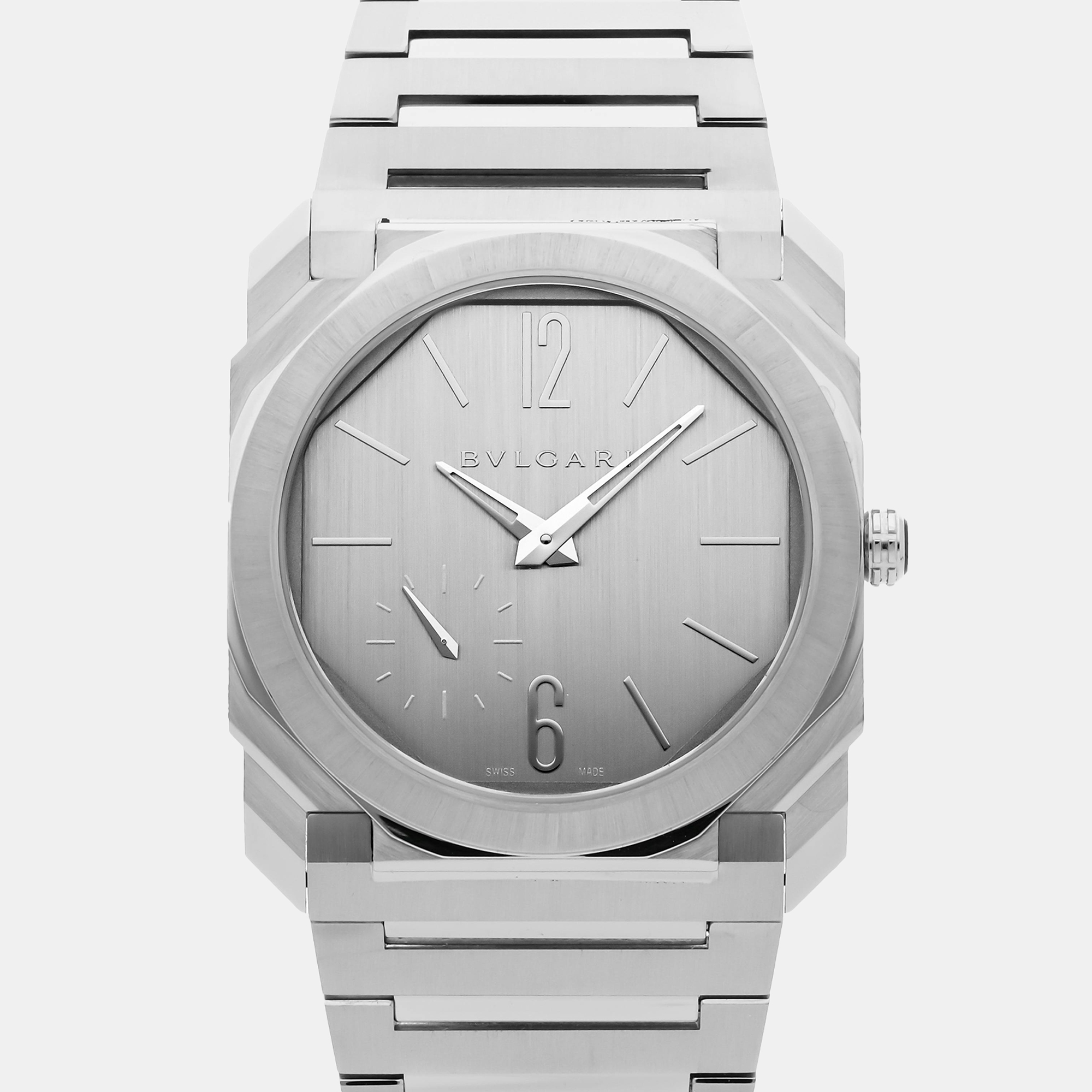 

Pre-Owned Bvlgari Octo Finissimo 103464, Silver