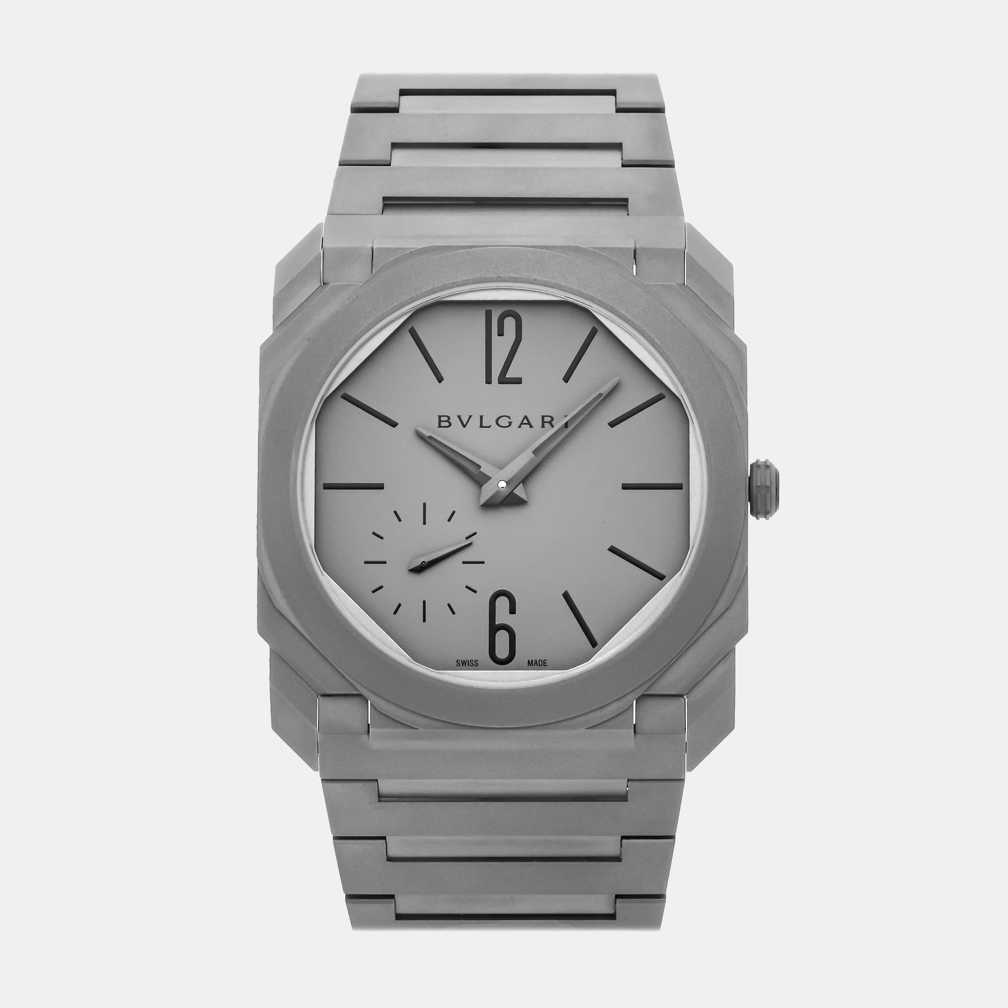 

Pre-Owned Bulgari Octo Finissimo 102711, Grey