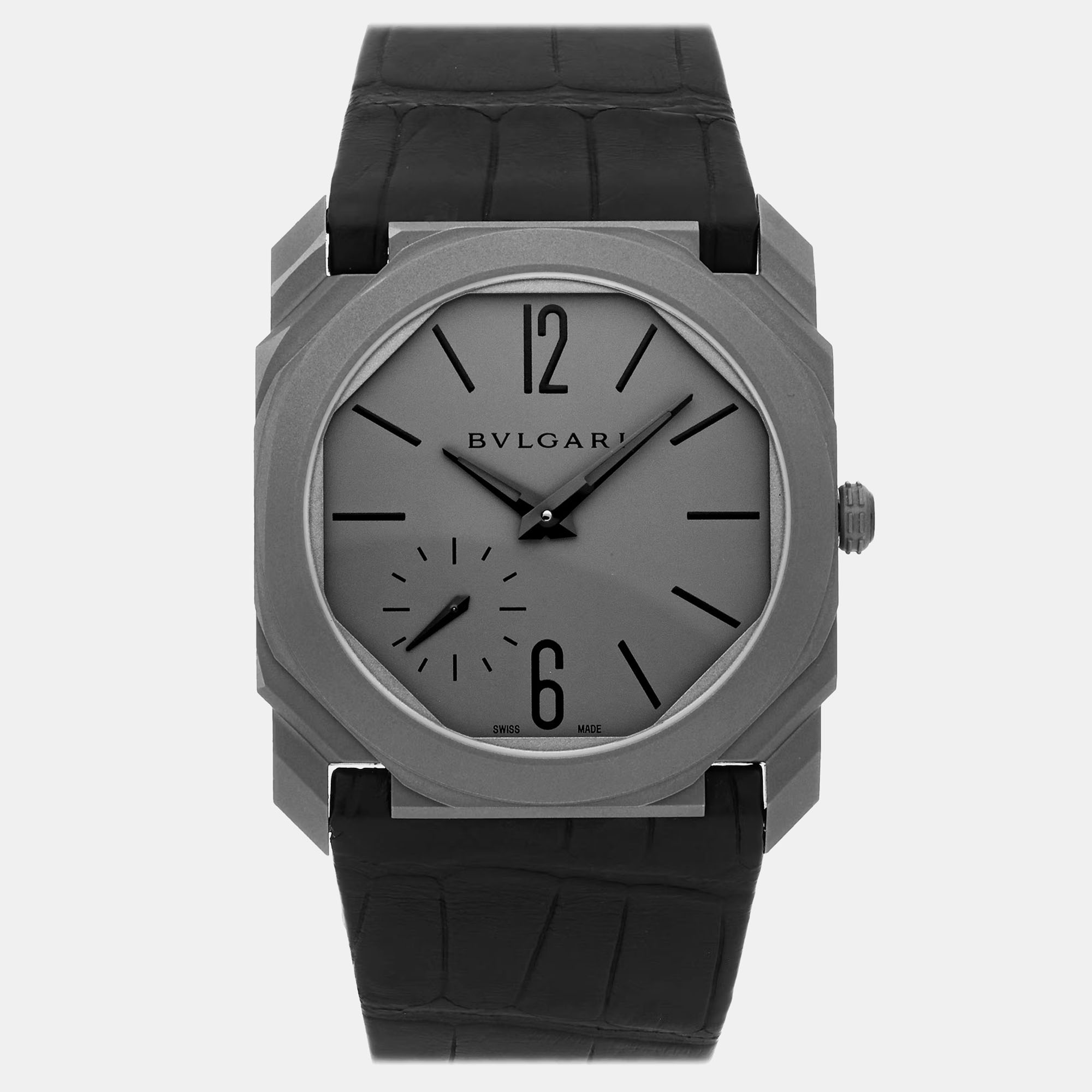 

Pre-Owned Bvlgari Octo Finissimo 102711, Grey