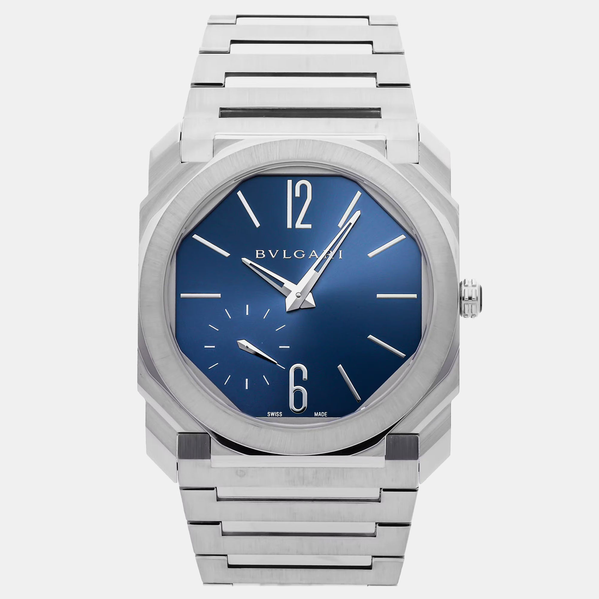 

Pre-Owned Bvlgari Octo Finissimo 103431, Blue