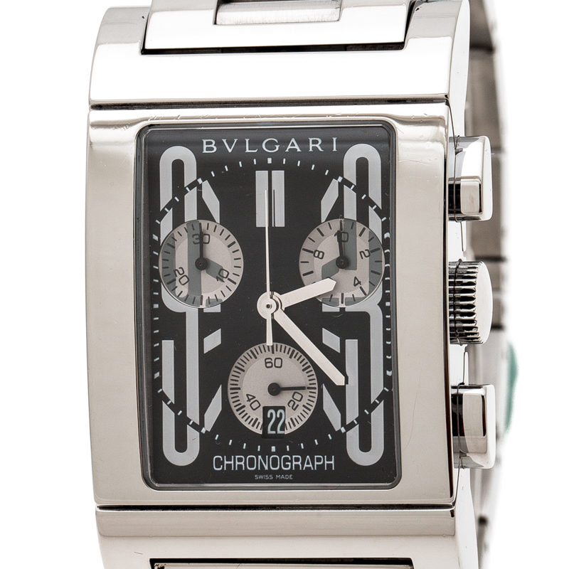 Bvlgari Rettangolo Men's Watch Bulgari RTC 495