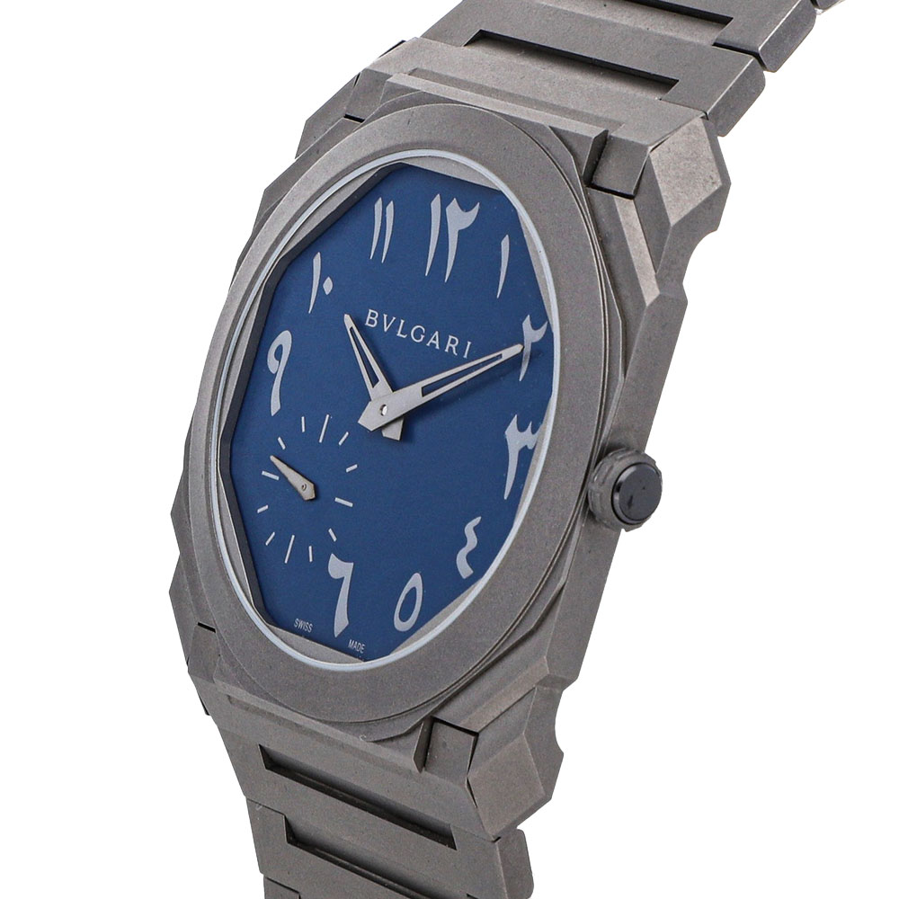 

Bvlgari Blue Titanium Octo Finissimo