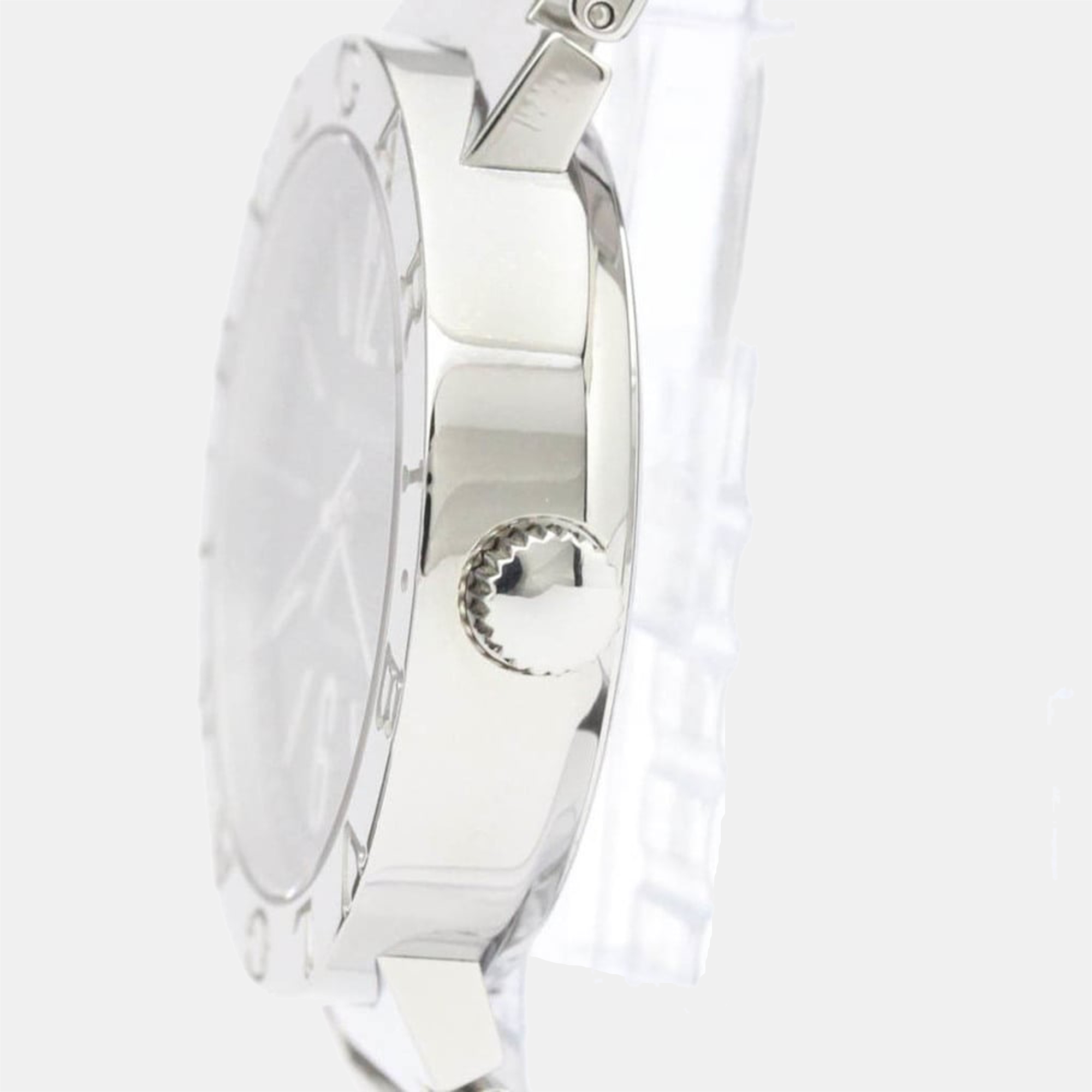 

Bvlgari Black Stainless Steel Bvlgari Bvlgari BB38SS Automatic Men's Wristwatch 38 mm