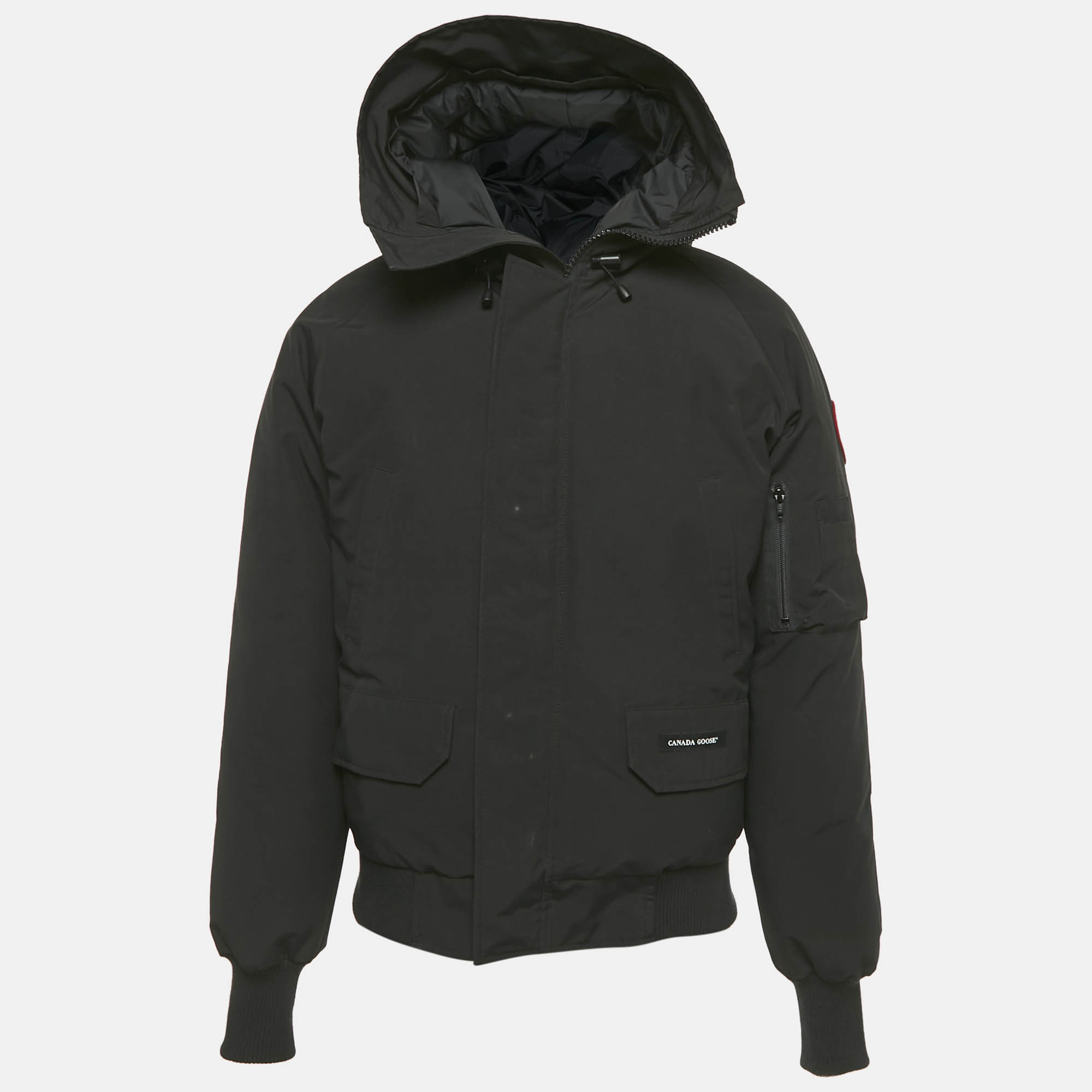 

Canada Goose Black Synthetic Chilliwack Down Jacket M
