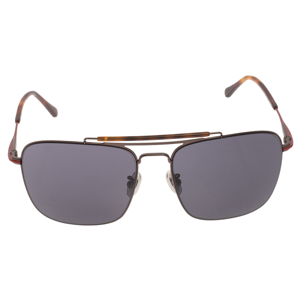 

Carolina Herrera Brown Havana SHE159 Aviator Sunglasses