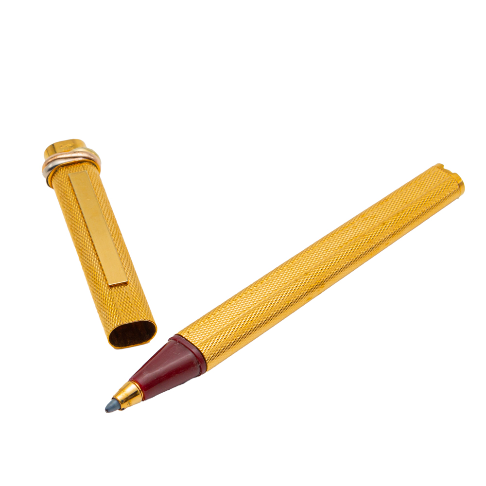 

Cartier Vendome Trinity Gold-Plated Ballpoint Pen